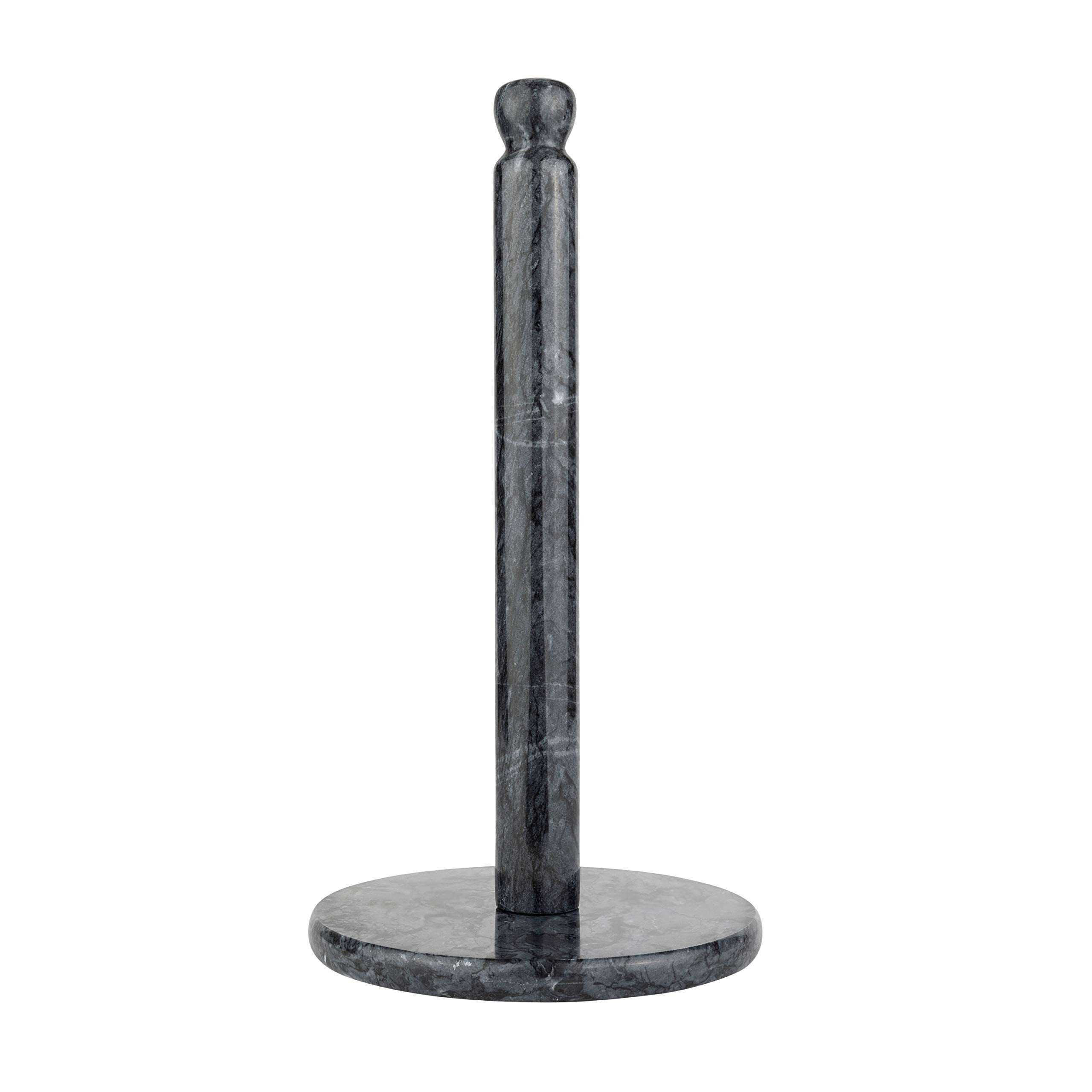Homeries Marble Paper Towel Holder – Deluxe Upright Towel Dispenser for Kitchen Countertop, Cabinet & Bathrooms – Non Steel & Non Plastic Design – Heavy Duty, Solid Paper Towel Holders - Acceptable