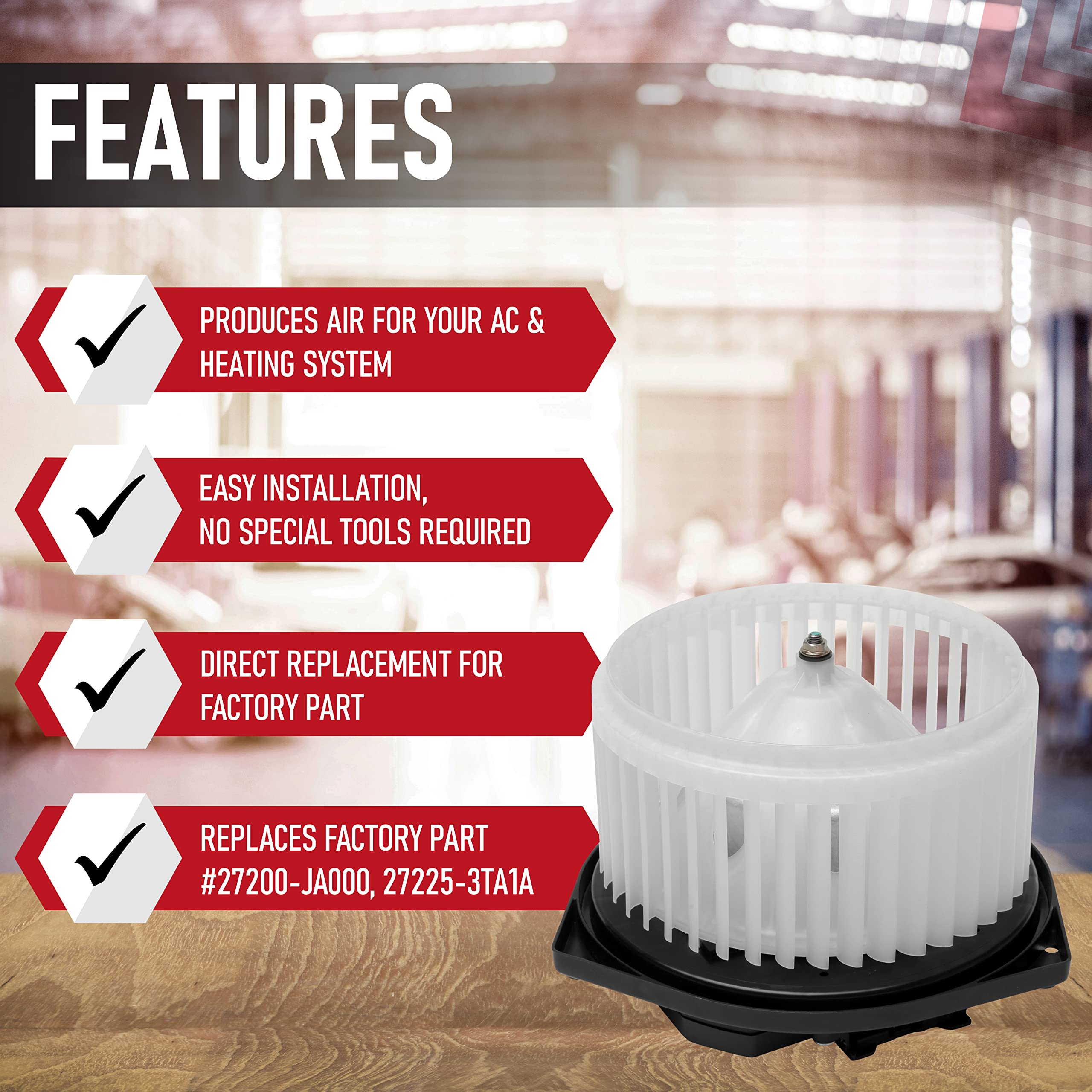 Nissan Blower Motors - P - Like New