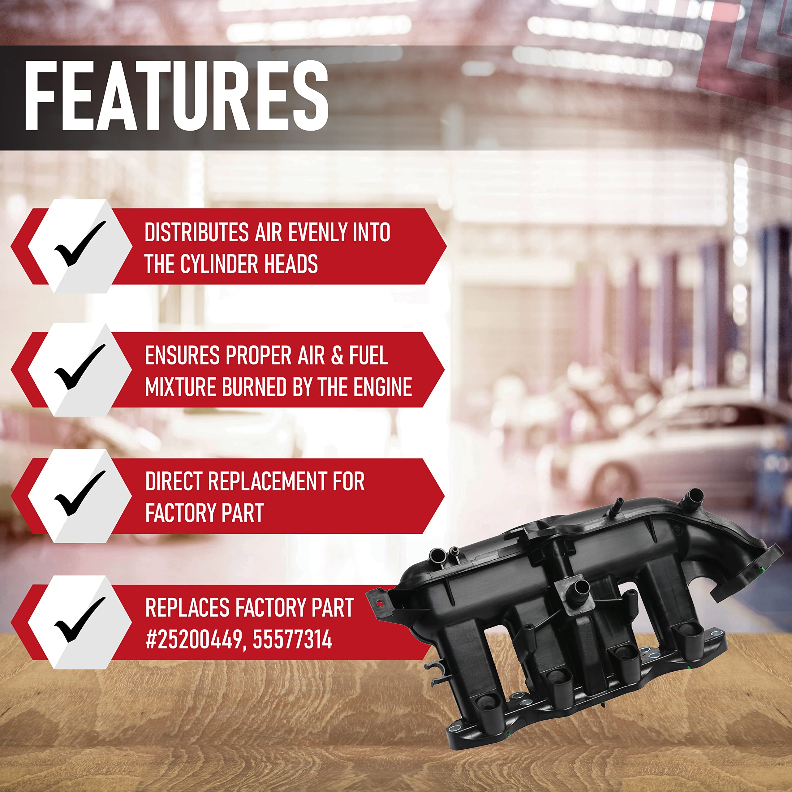 Manifold and Gaskets - Very Good