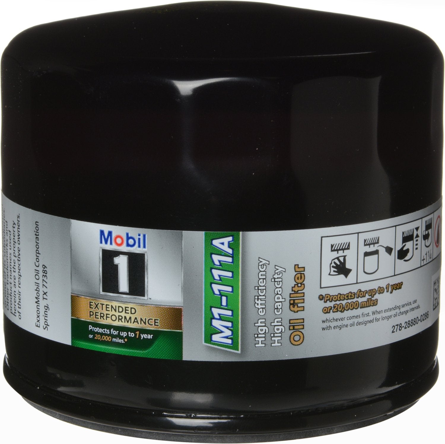 Mobil 1 M1-111A Extended Performance Oil Filter, 1 Pack - Like New