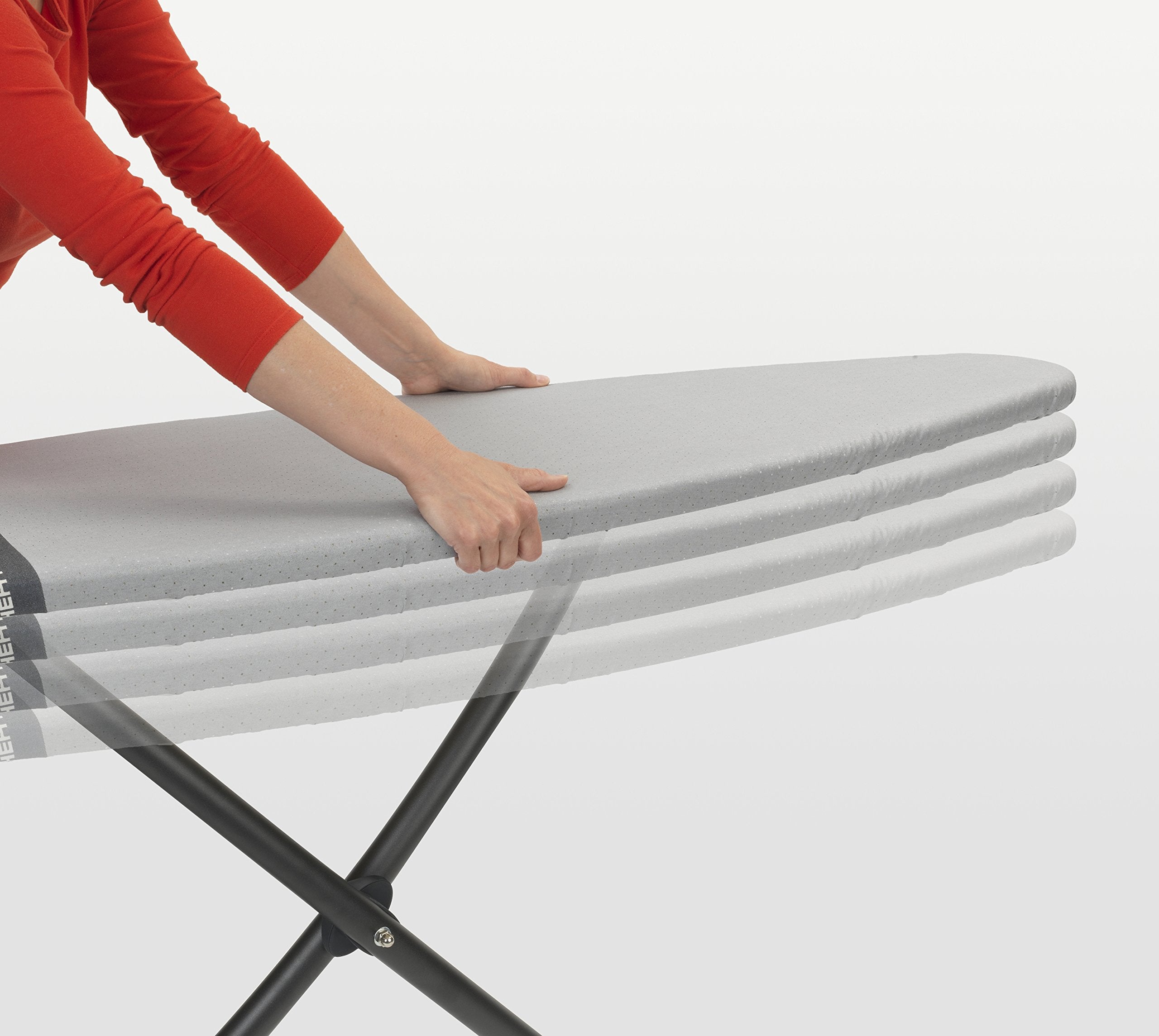 Brabantia Ironing Board Cover 53 x 18 Inch (Size D, Extra Large) Silver Metallic  - Very Good