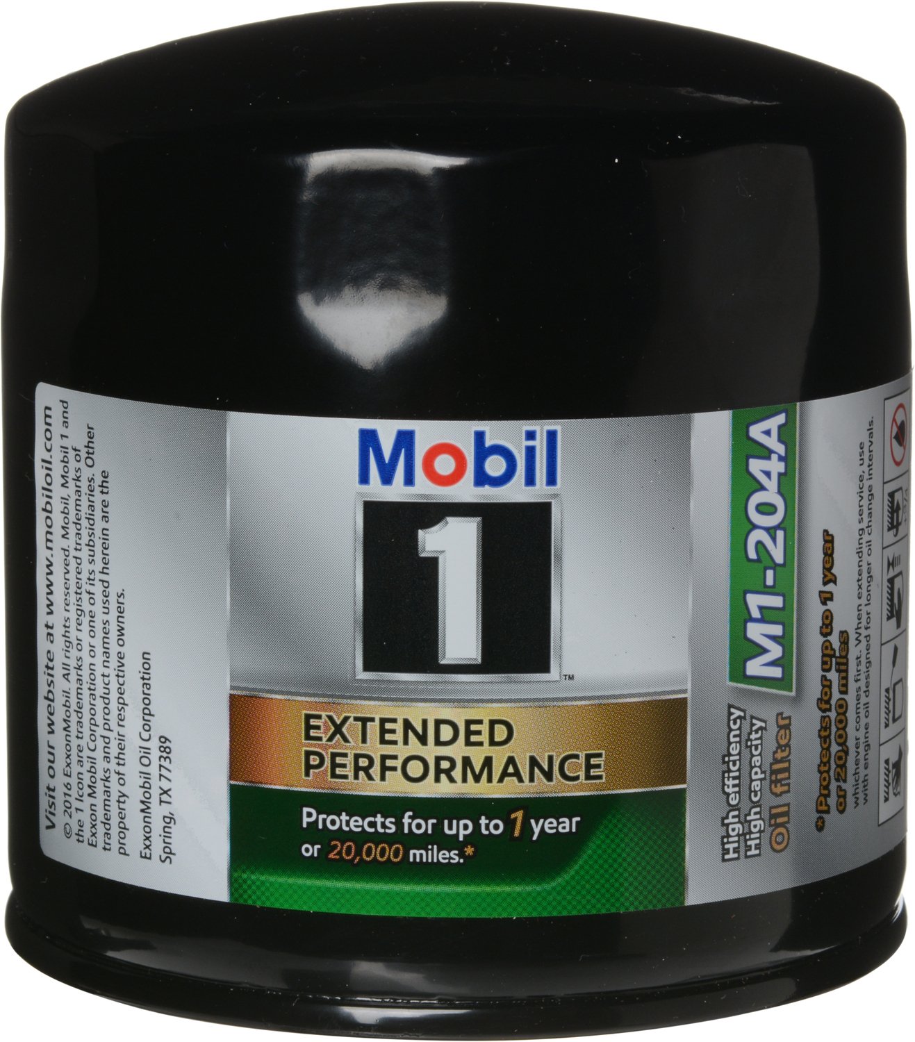 Mobil 1 M1-204A Extended Performance Oil Filter, Pack of 2 - Like New