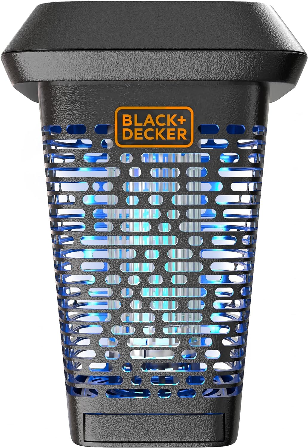 BLACK+DECKER Bug Zapper, Electric UV Insect Catcher & Killer for Flies, Mosquitoes, Gnats & Other Small to Large Flying Pests, 1 Acre Outdoor Coverage for Home, Deck, Garden, Patio, Camping & More