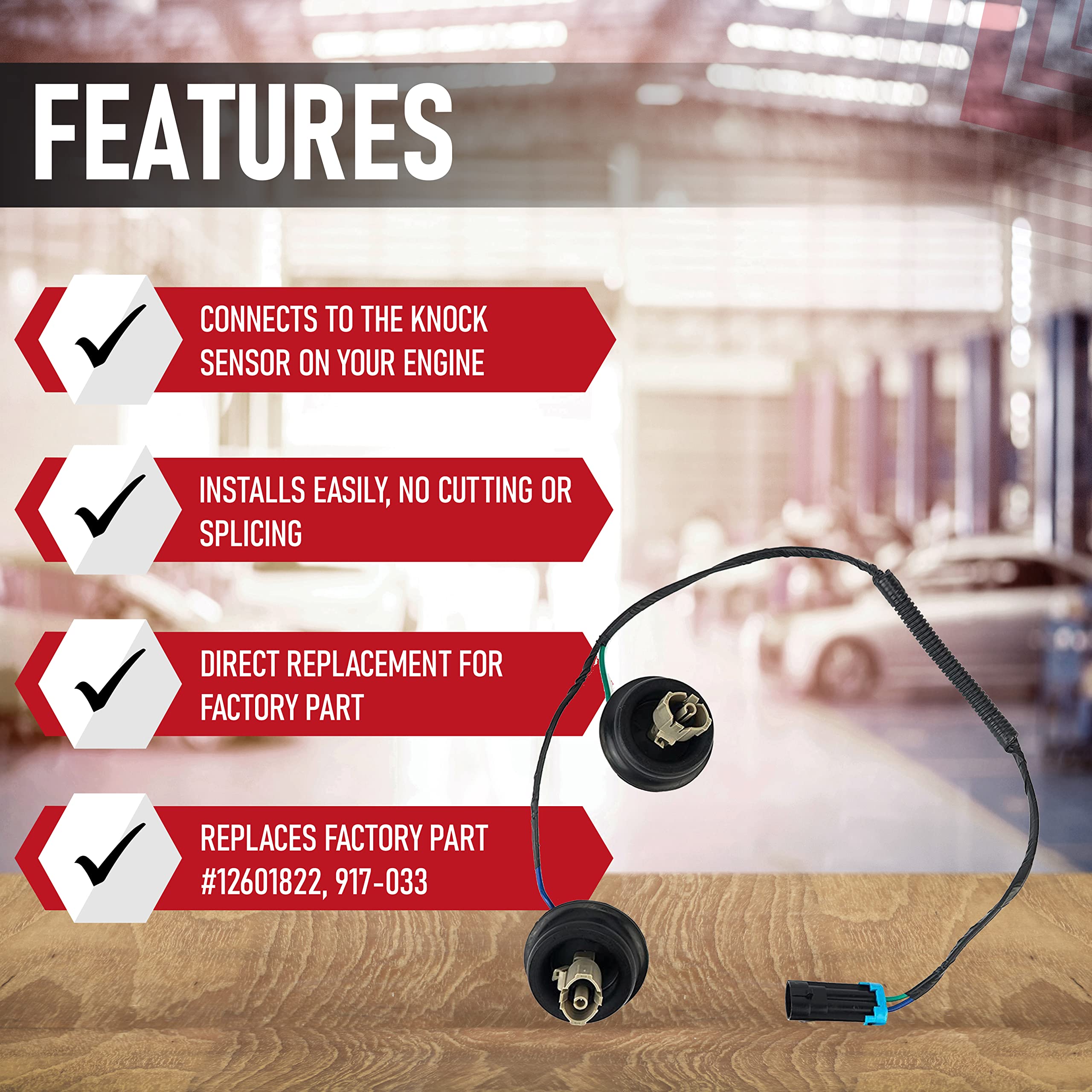 Throttle, Knock Sensors - P - Very Good