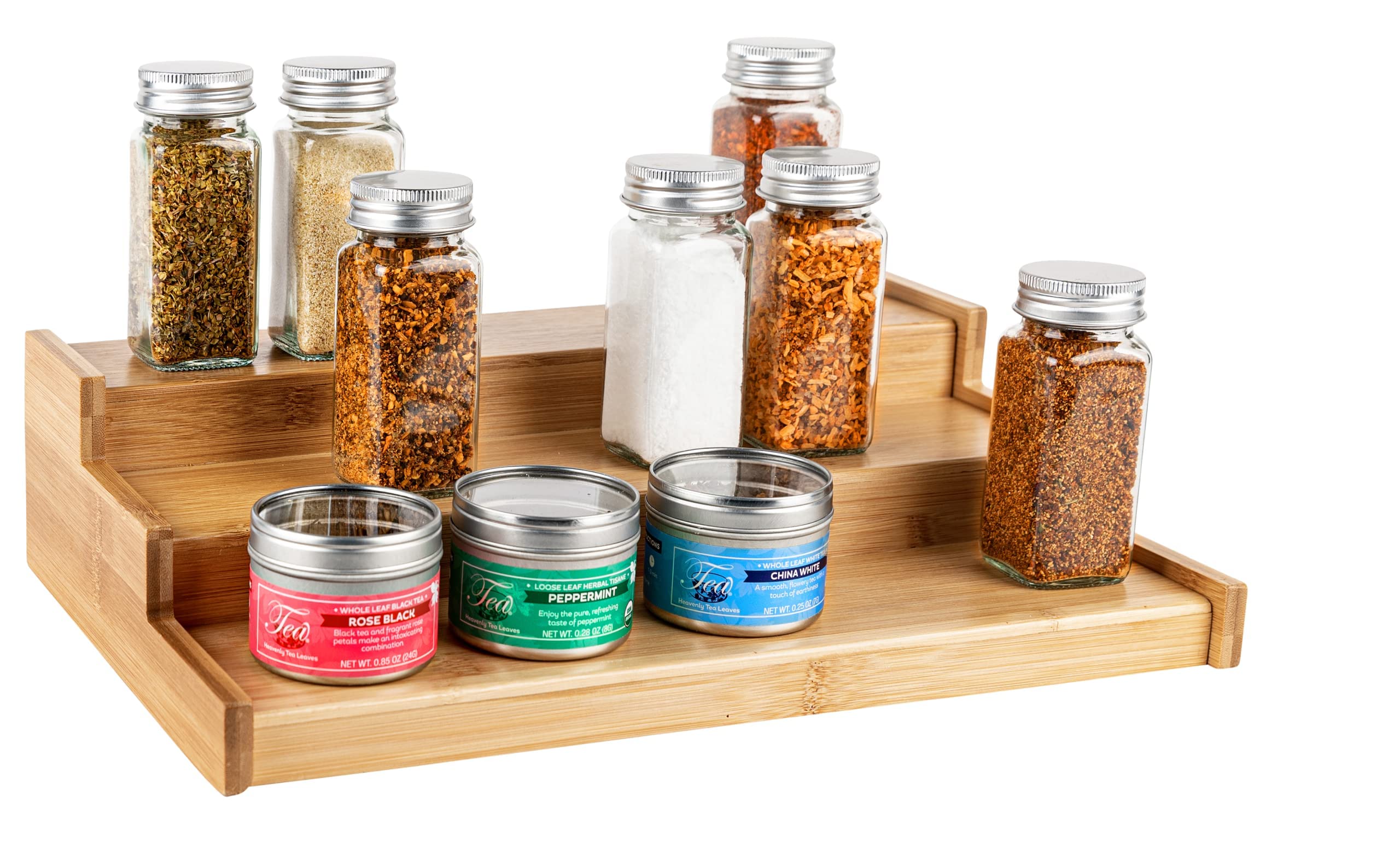 Homeries Spice rack variation (Bamboo 1 Pack) - Acceptable