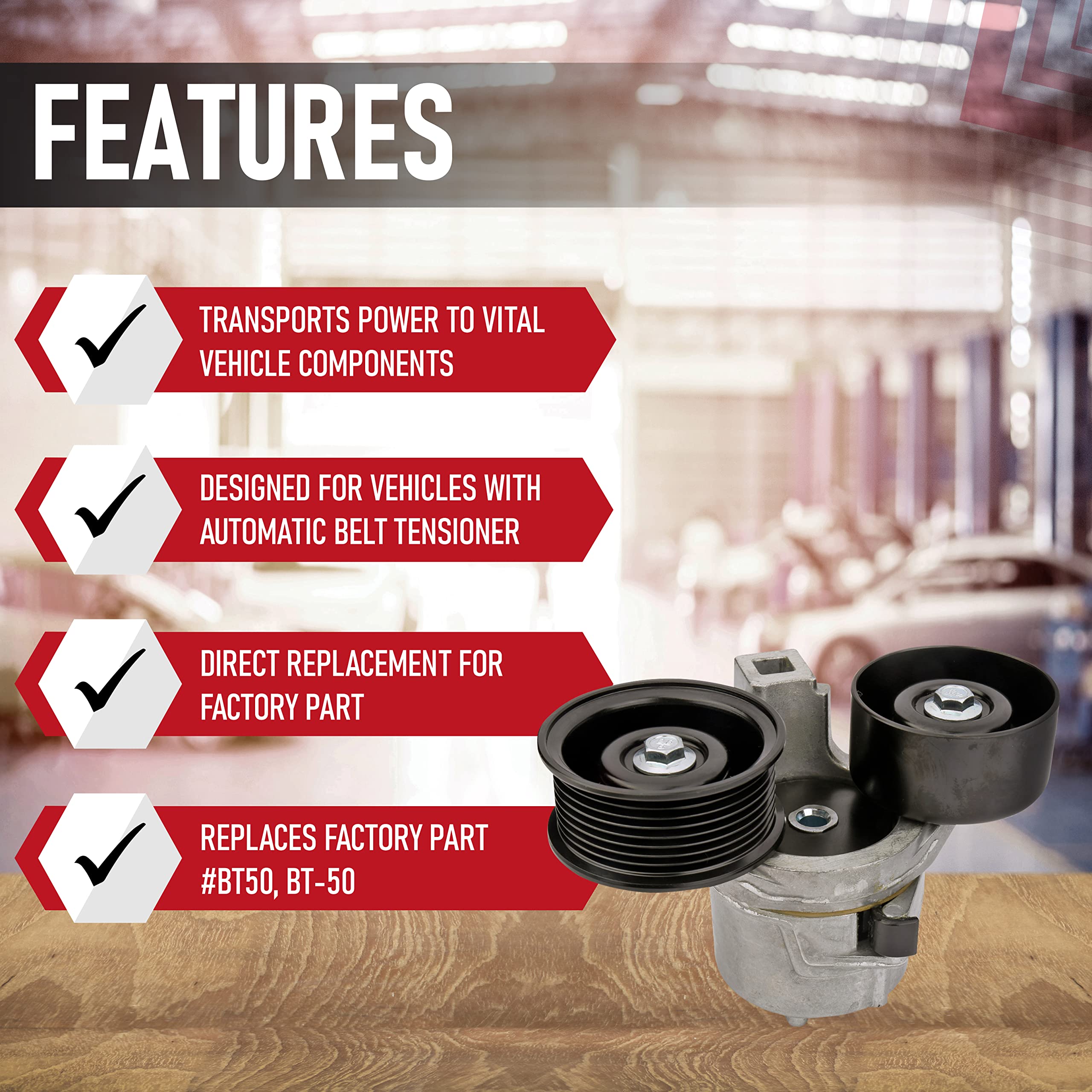 Belt Tensioners - P - Like New