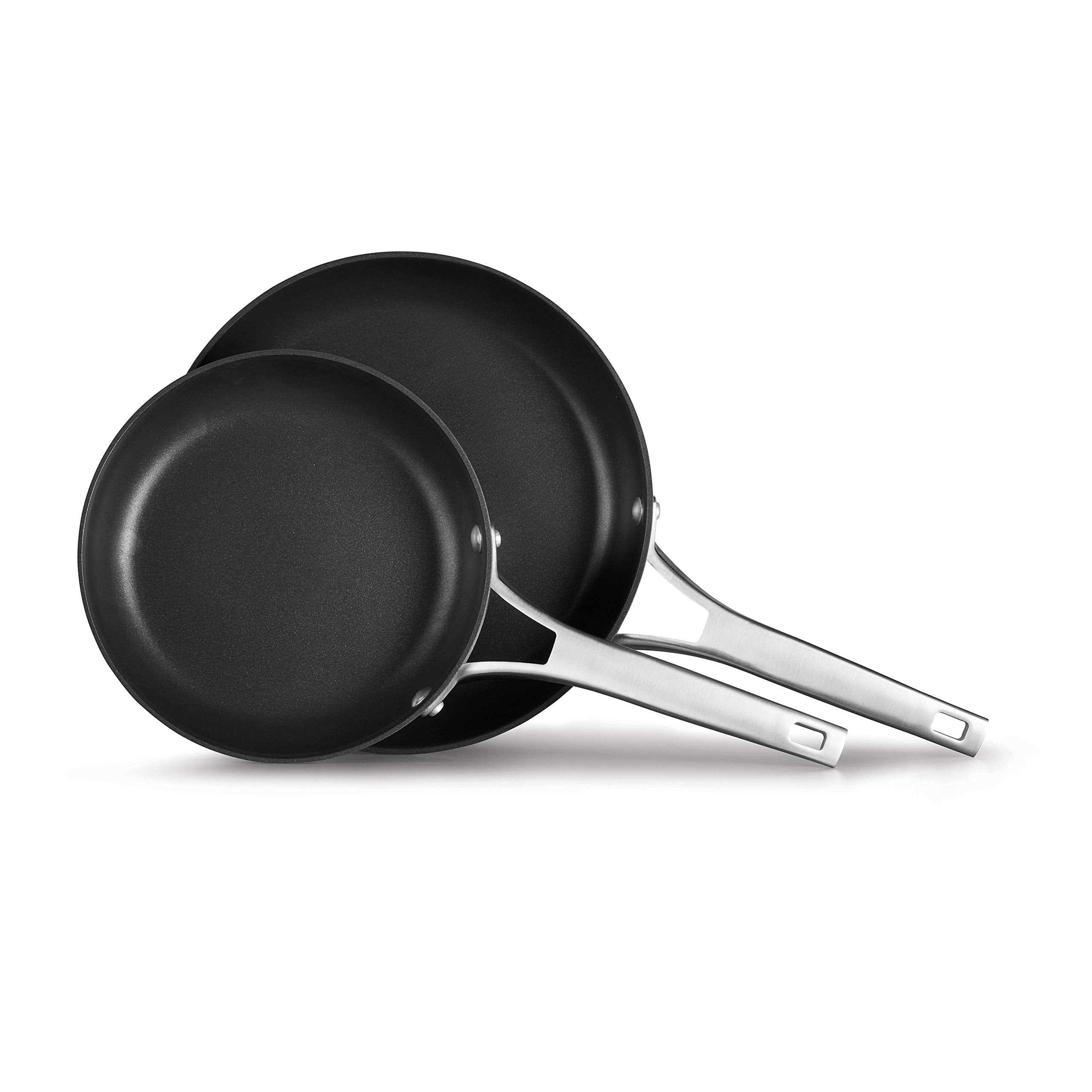 Calphalon Premier Hard-Anodized Nonstick 10-Inch and 12-Inch Fry Pan Combo - Like New