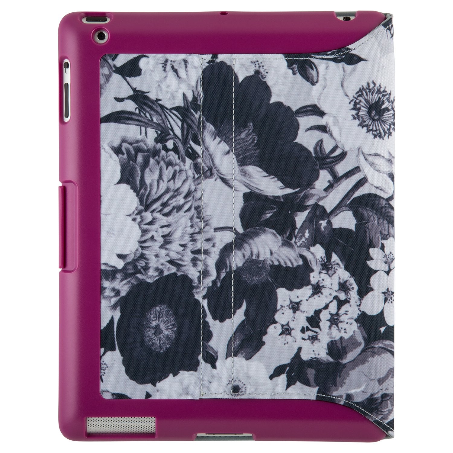 Speck Products FitFolio Case for iPad 2/3/4, Vintage Bouquet/Boysenberry