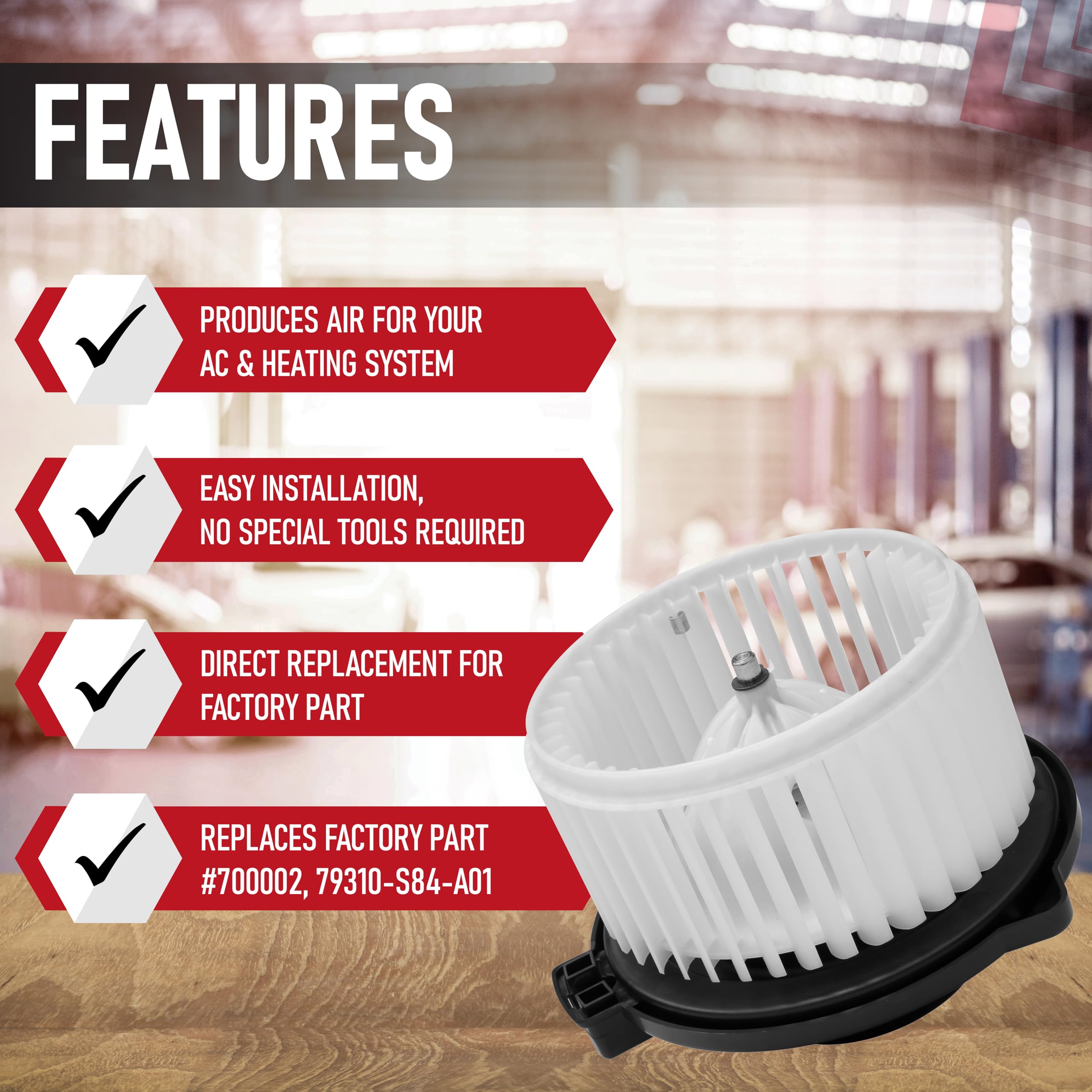 Blower Motor for Honda - P - Like New