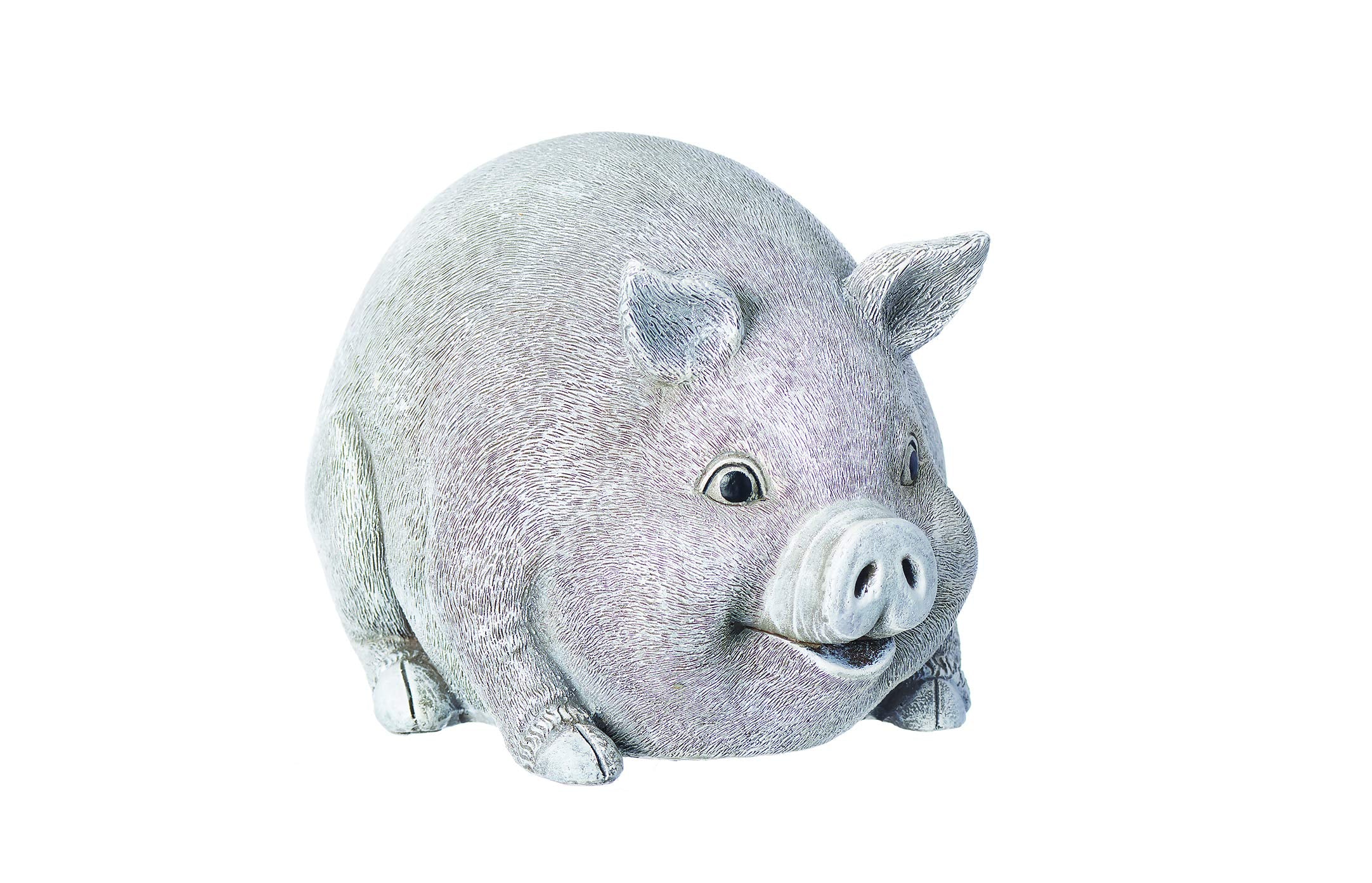 Roman Giftware Inc., Garden Collection, Pudgy Pals, 6" H Pig Bluetooth Speaker,Religious, Inspirational, Durable (7x5x5) - Like New