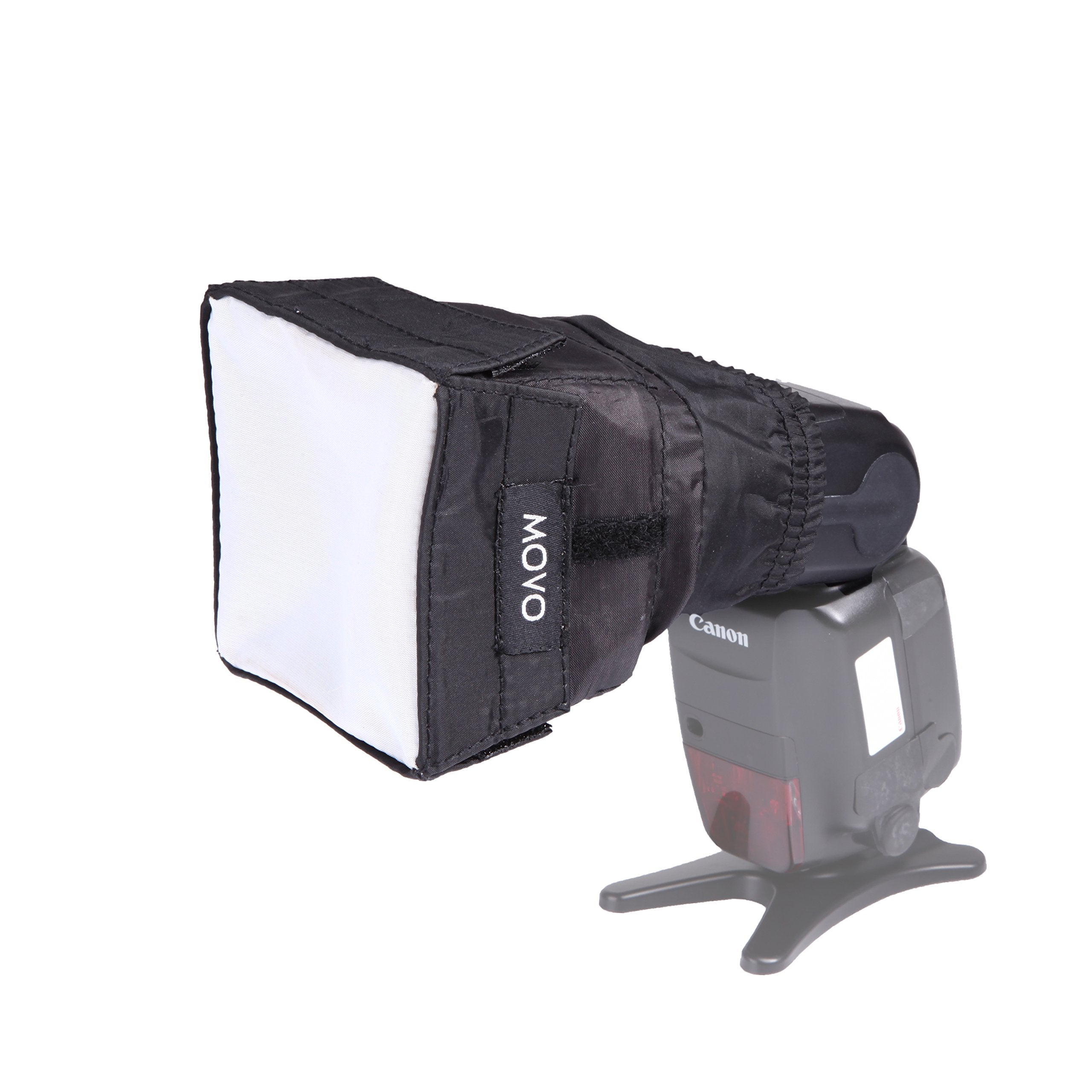 Movo Photo SB6 Universal Cloth Softbox Flash Diffuser with Elastic Mounting for External Camera Flashes (Size: Mini) - Like New