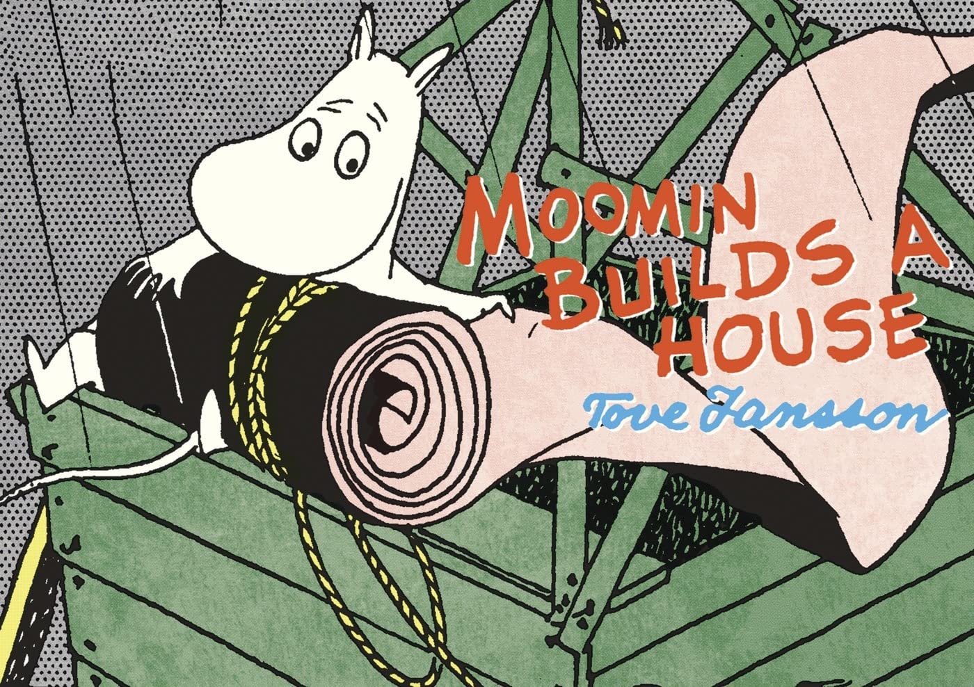 Moomin Builds a House (Moomin Colors) [Paperback] Jansson, Tove  - Like New