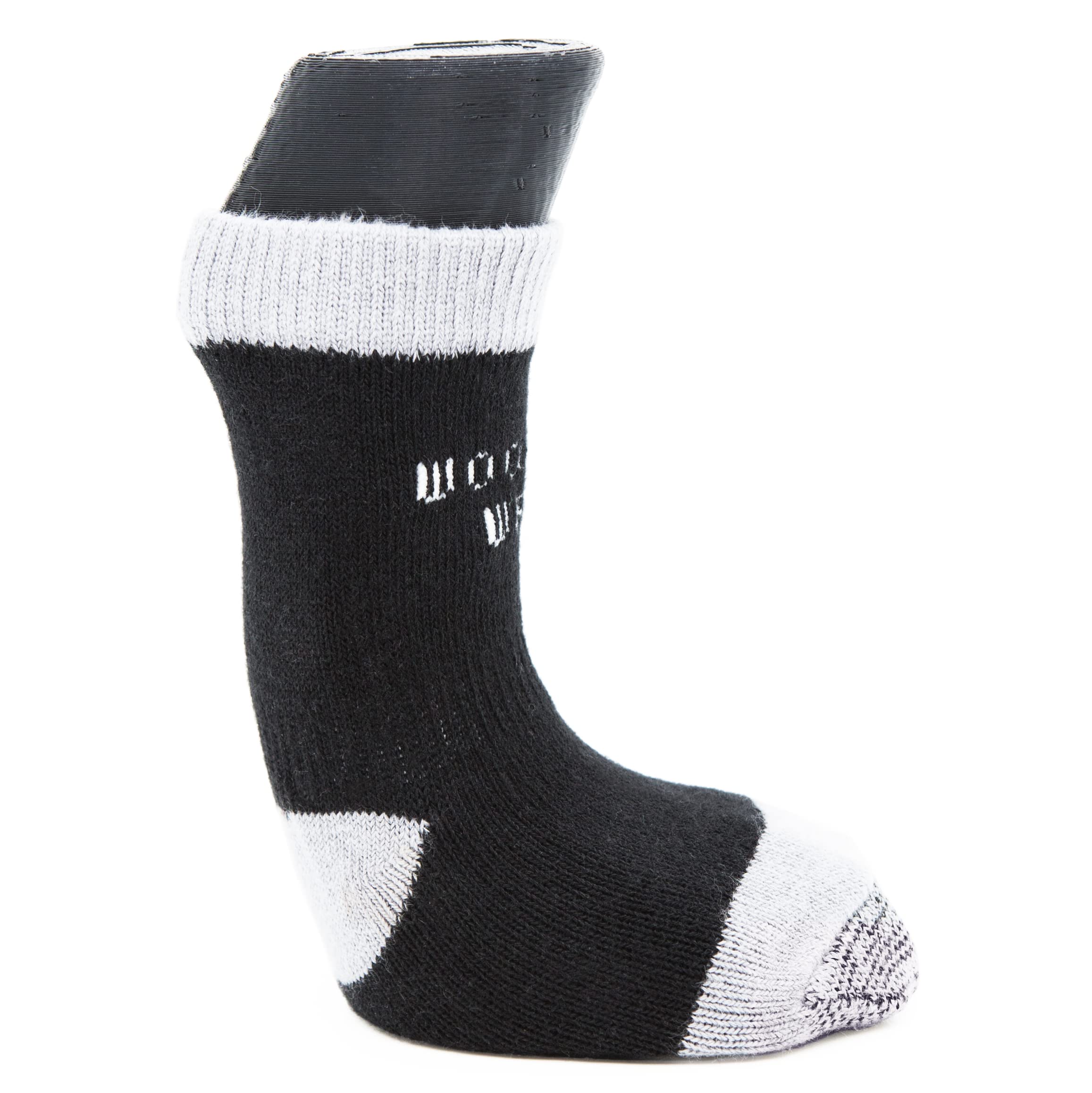 Woodrow Wear, Power Paws Advanced Dog Socks, Black Grey - Like New