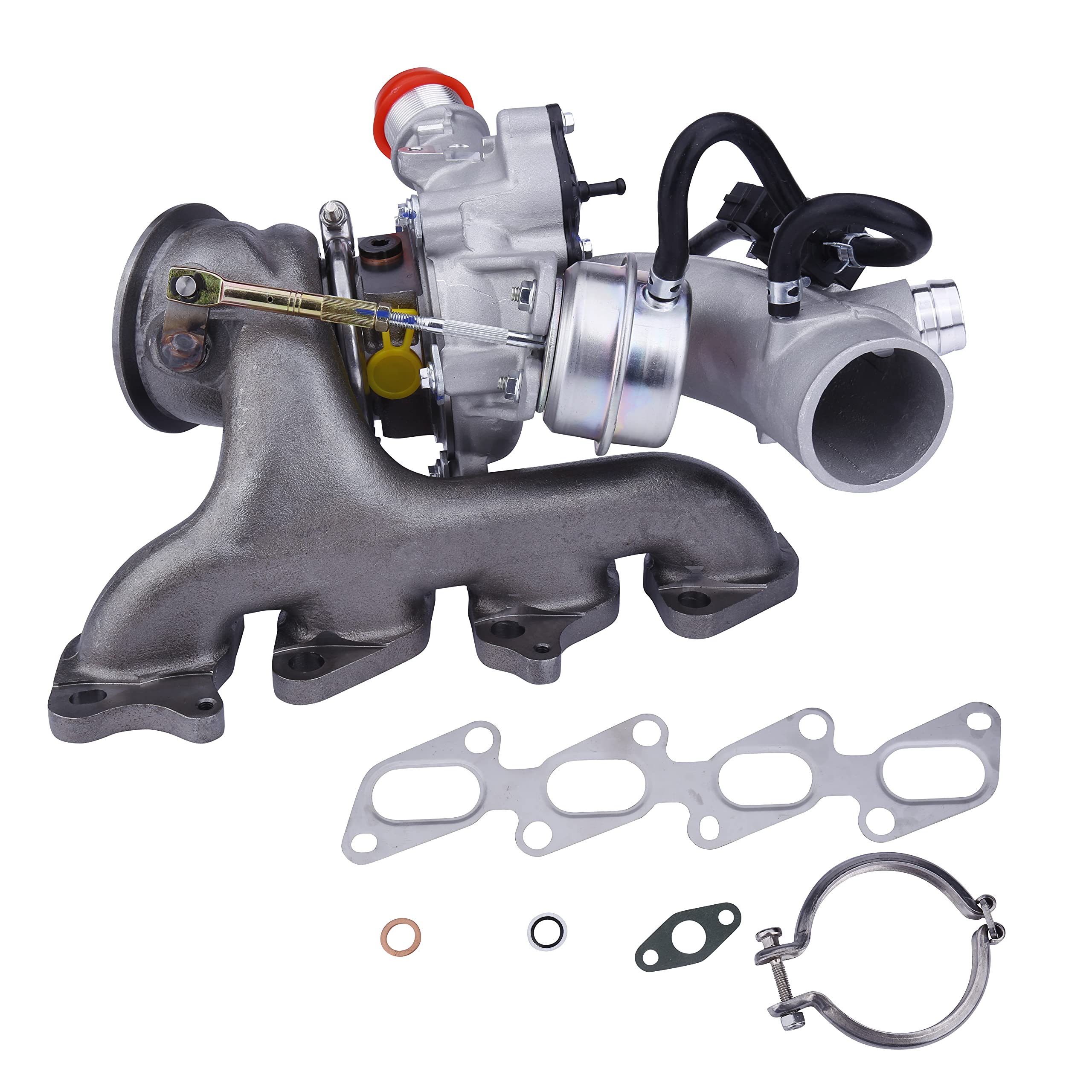 Replacement Turbo Charger with Gasket Kit- Compatible with Buick and Chevrolet Vehicles - 2011-2019 - Encore, Cruze, Cruze Limited, Sonic, Trax - 1.4L L4, 1.4T Engines - Replaces 55565353, 667-203 - Like New