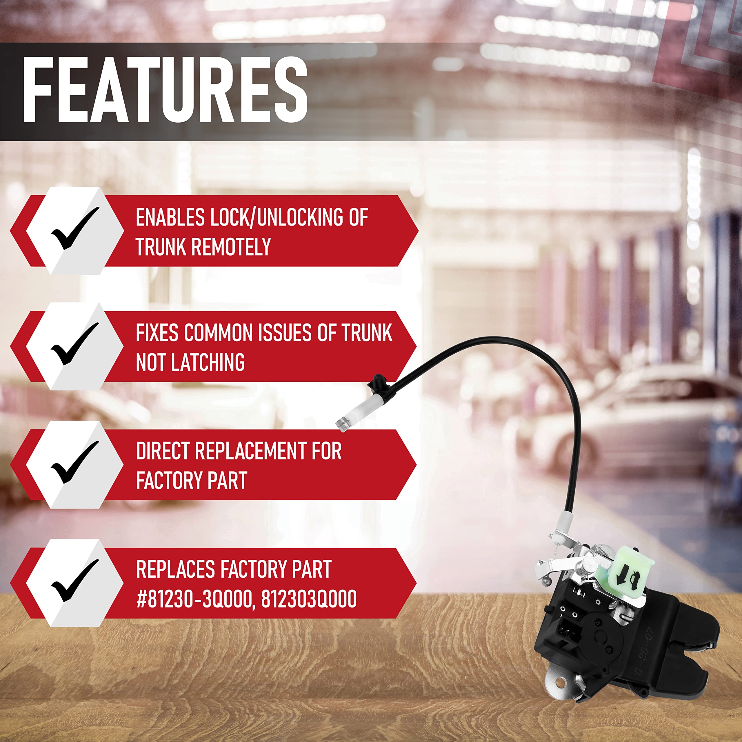 Sonata Trunk Actuators - Like New