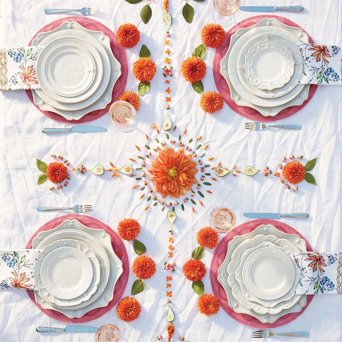 Juliska Acanthus Whitewash Side/Cocktail Plate - Like New