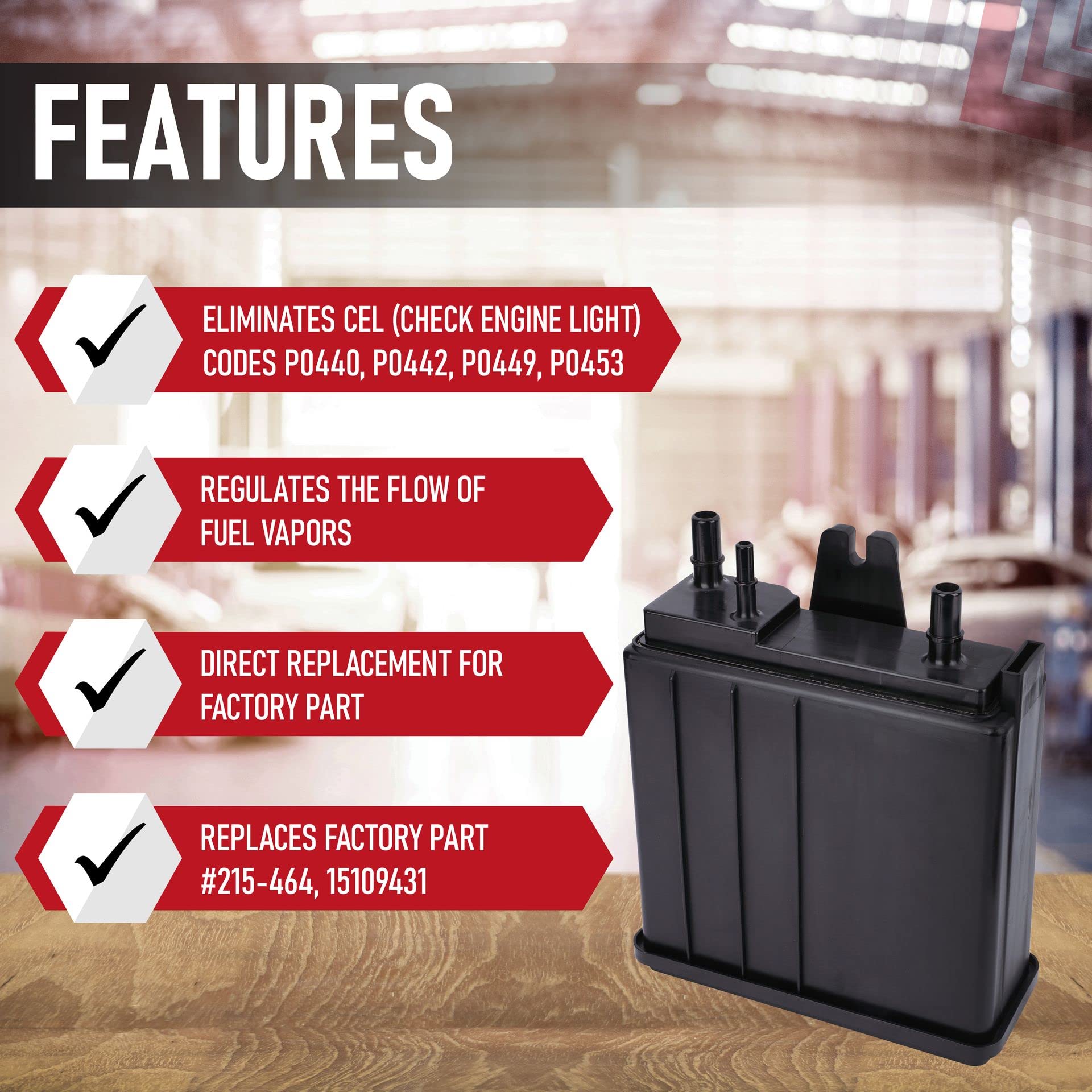 Vapor Canister for GM - Very Good