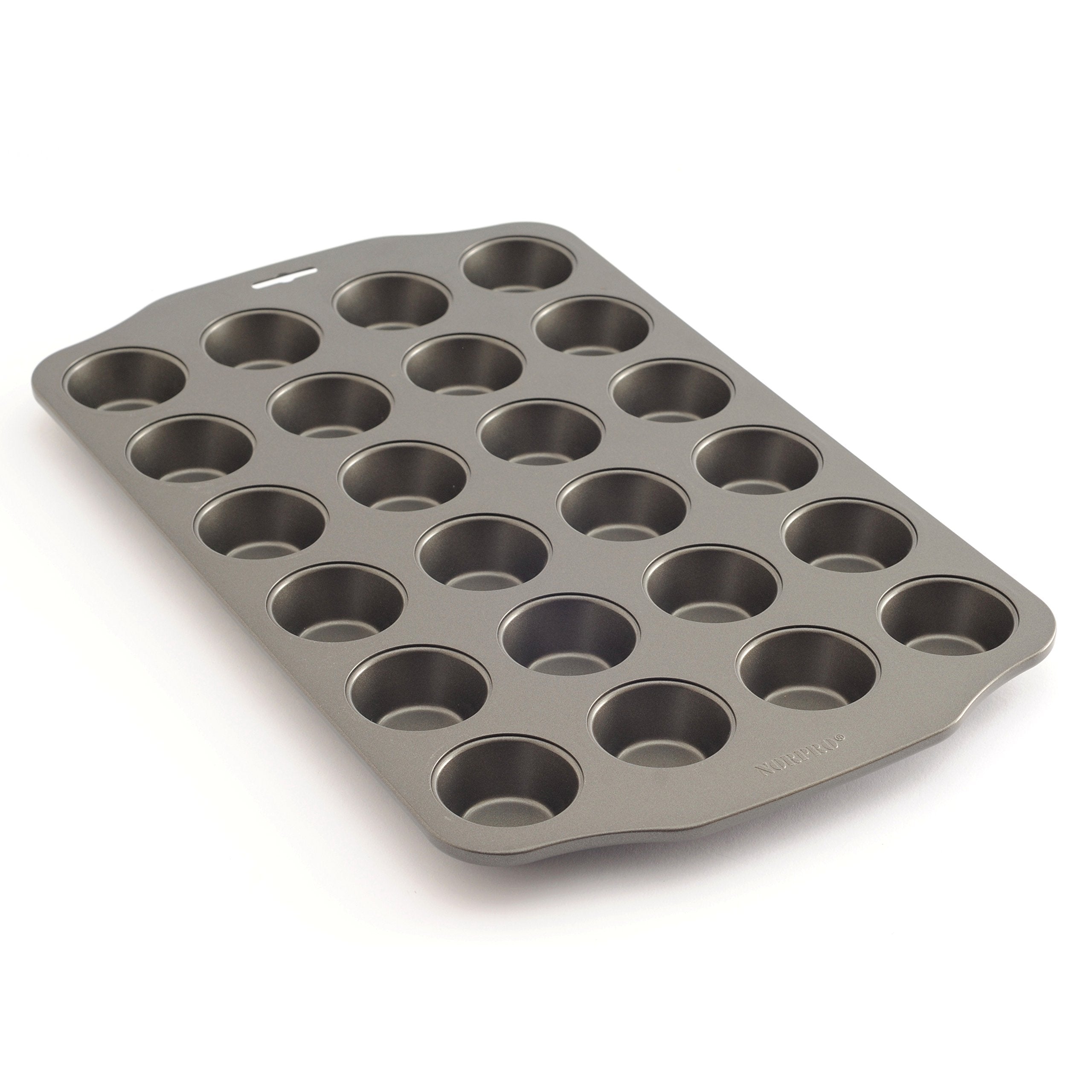 Norpro 24 Mini Muffin Pan, 1 EA, Shown, 2 inch Top, Mini, not Standard Size - Acceptable