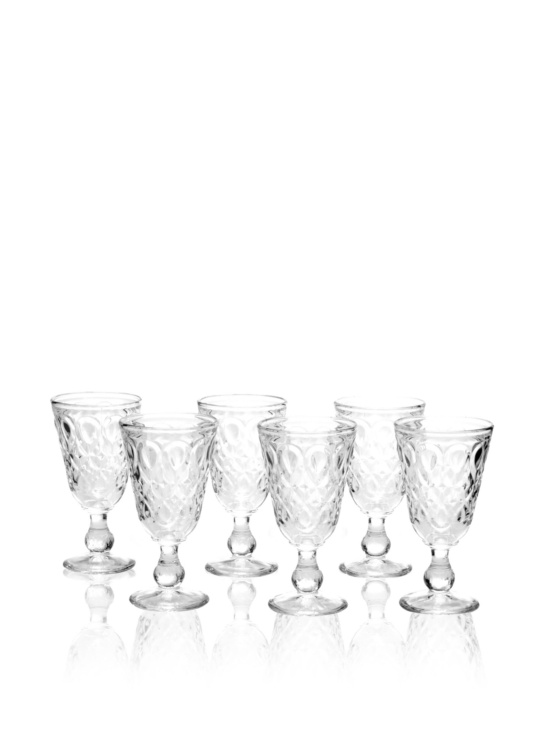 La Rochere Set Of 6, 9-ounce Lyonnais Wine Glasses - Like New