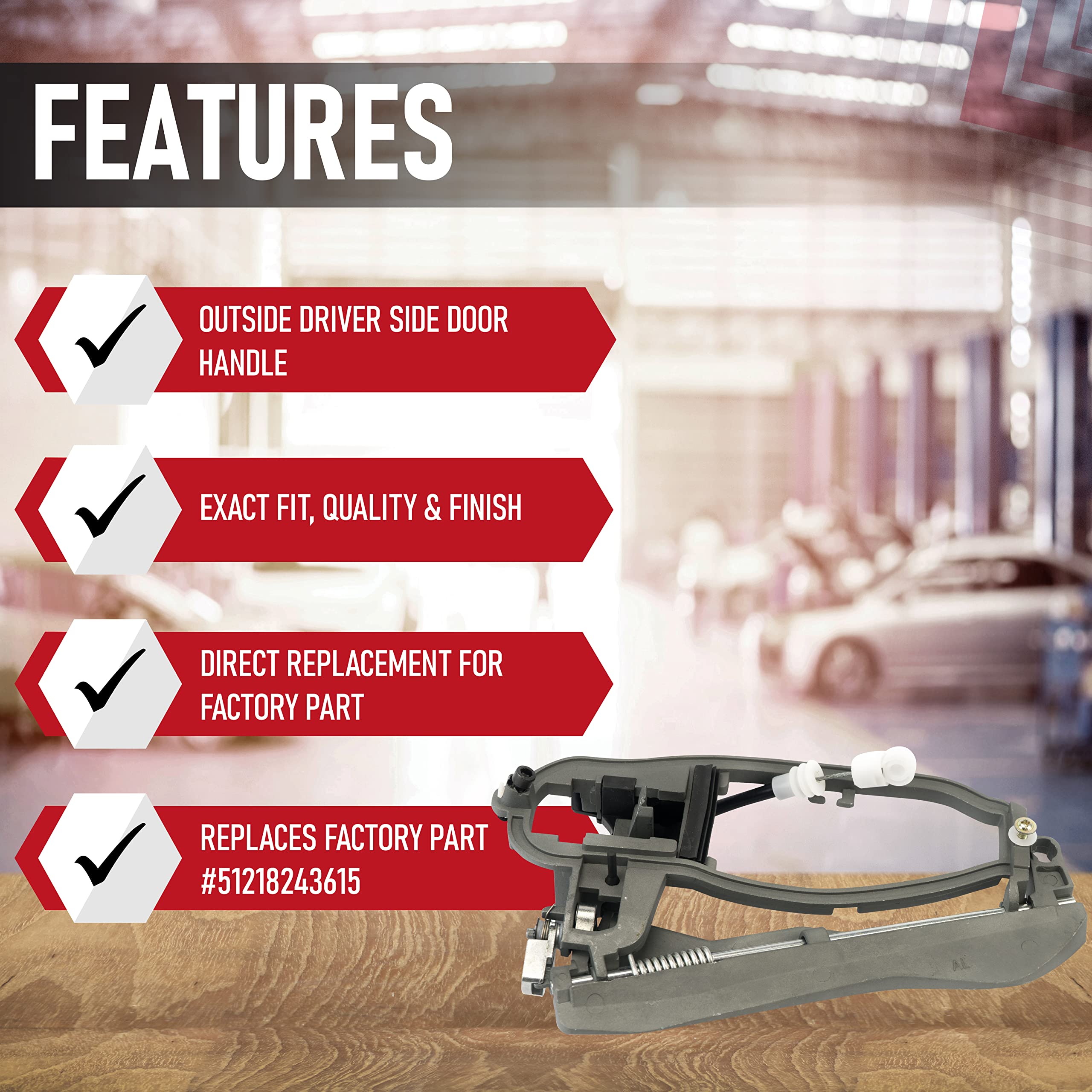 AA Ignition X5 Door Handle Carriers - Like New