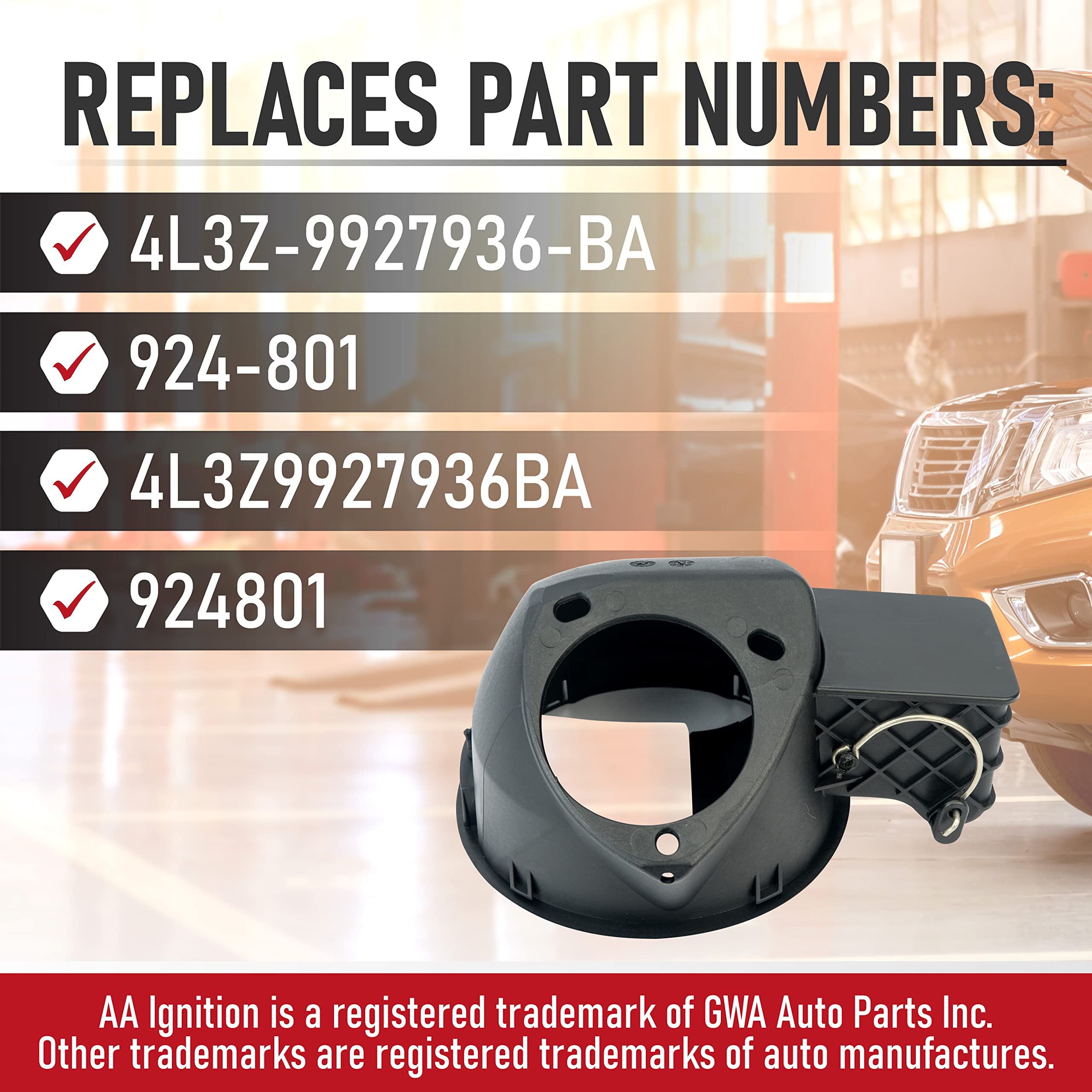 F150 Fuel Door Pocket Housing - Like New