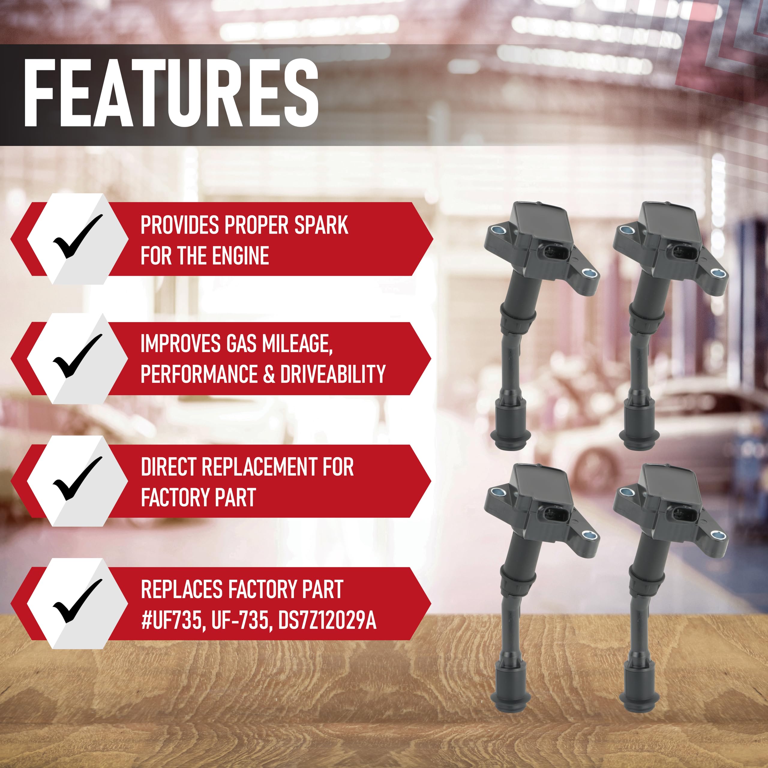 Ford V6 and V8 Coil Sets - Like New