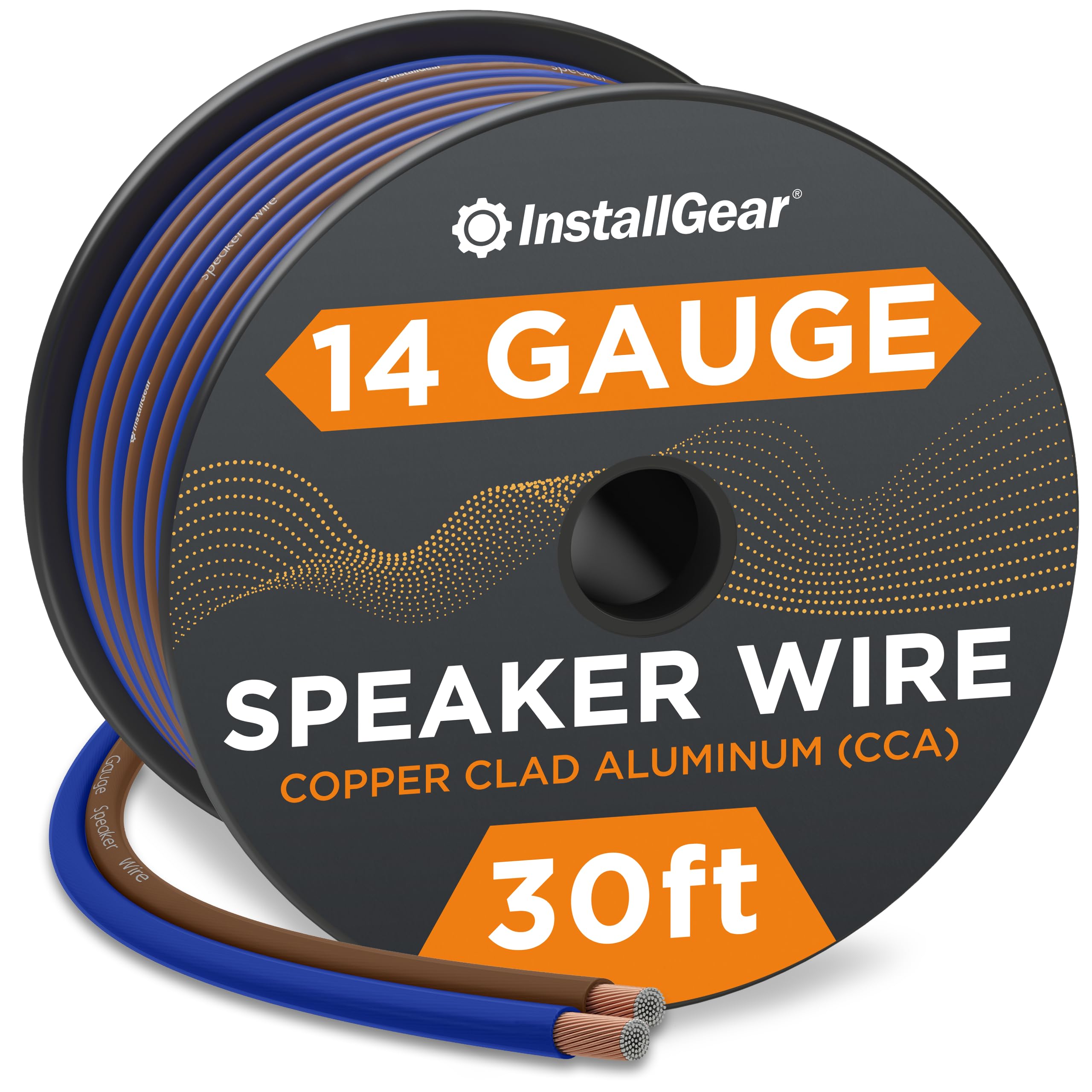 InstallGear 14 Gauge Speaker Wire Cable - Very Good