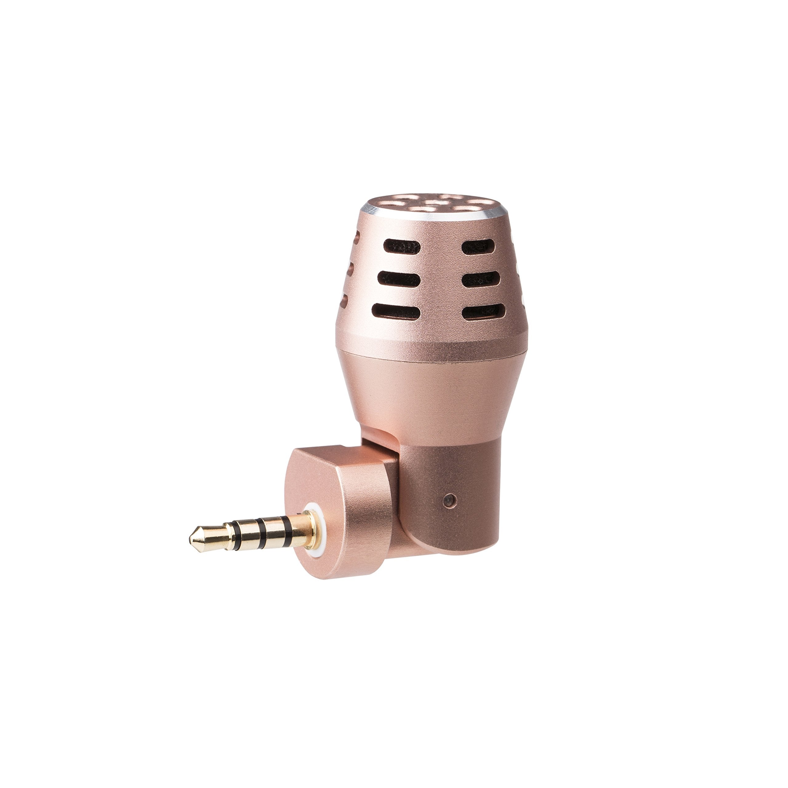 Movo MA200 Omni-Directional Calibrated TRRS Condenser Microphone for Apple iPhone, iPod Touch, iPad (Rose Gold) - Like New
