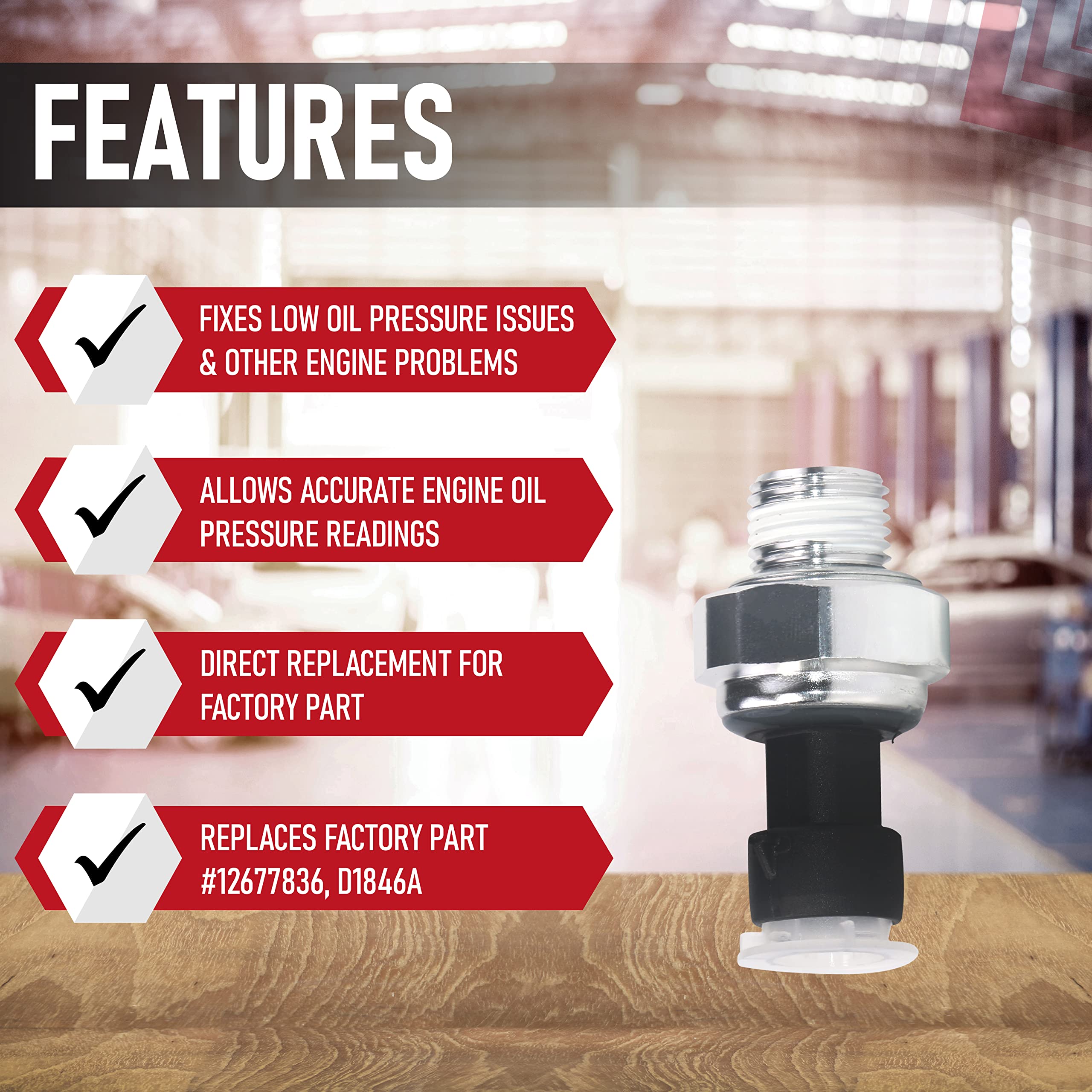 Engine Oil Pressure Sensors - Very Good