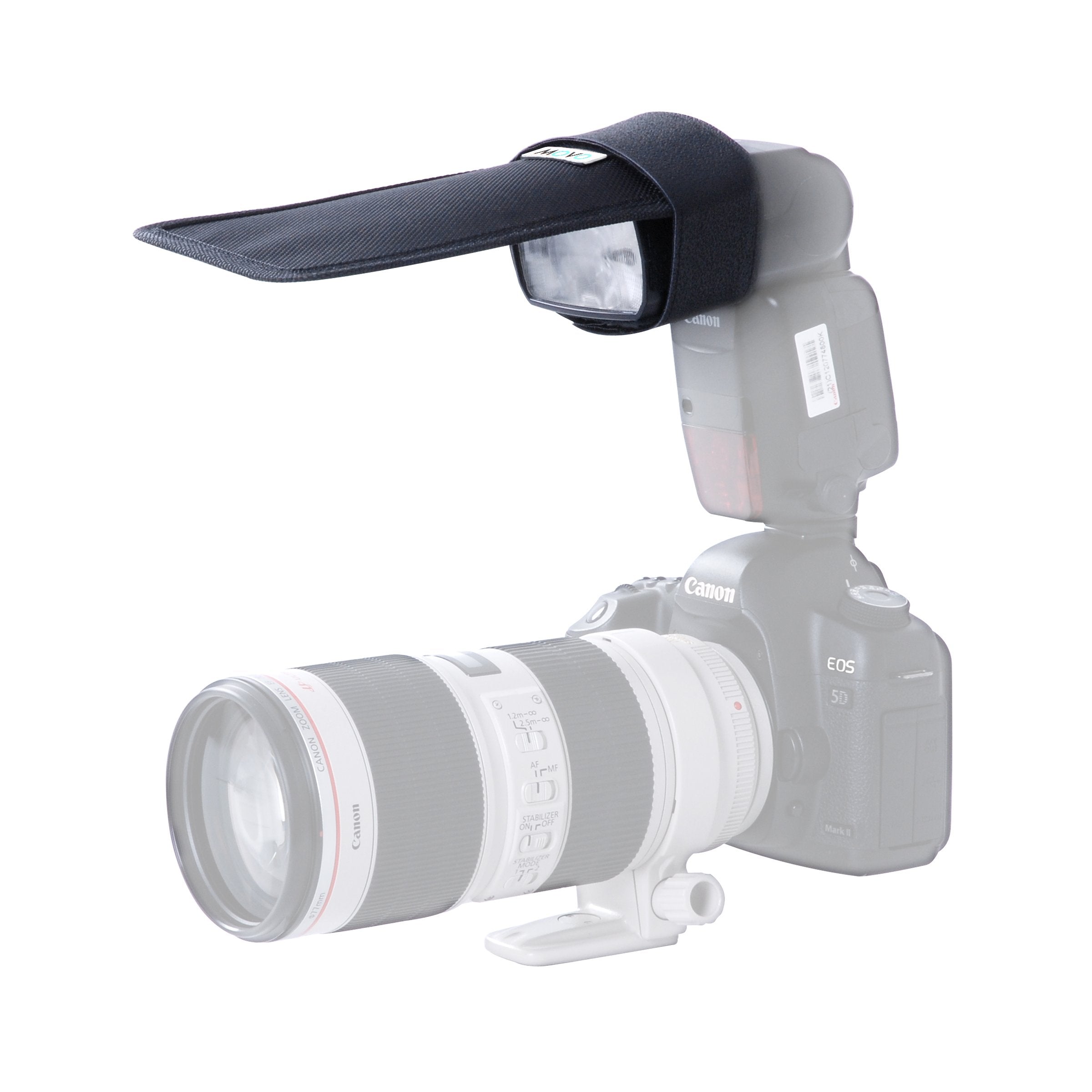 Movo Photo SB10 Universal Bounce Card, Light Shaper fits External Camera Flashes (7.5" X 4") - Like New