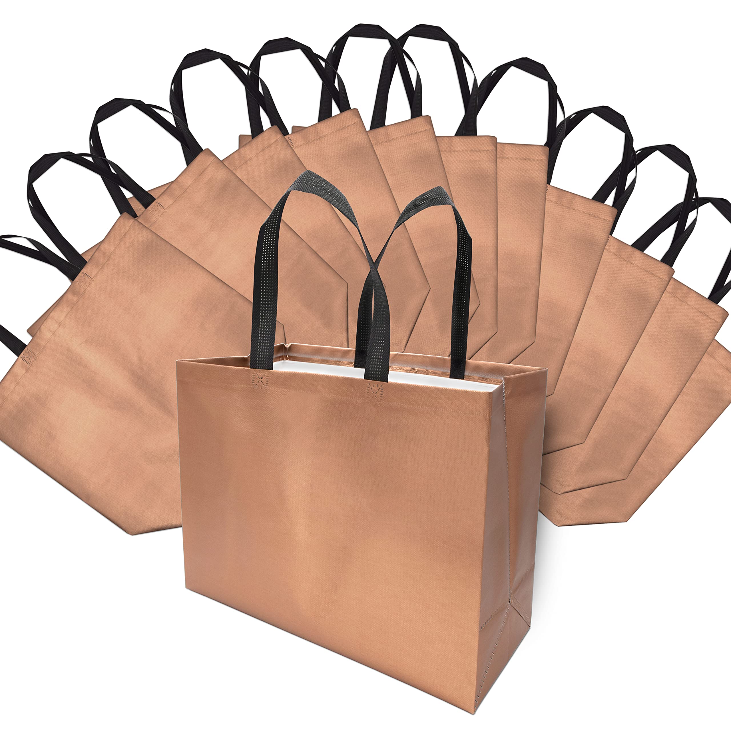 OccasionALL Reusable Snakeskin & Smooth Metallic Gift Bags  - Good