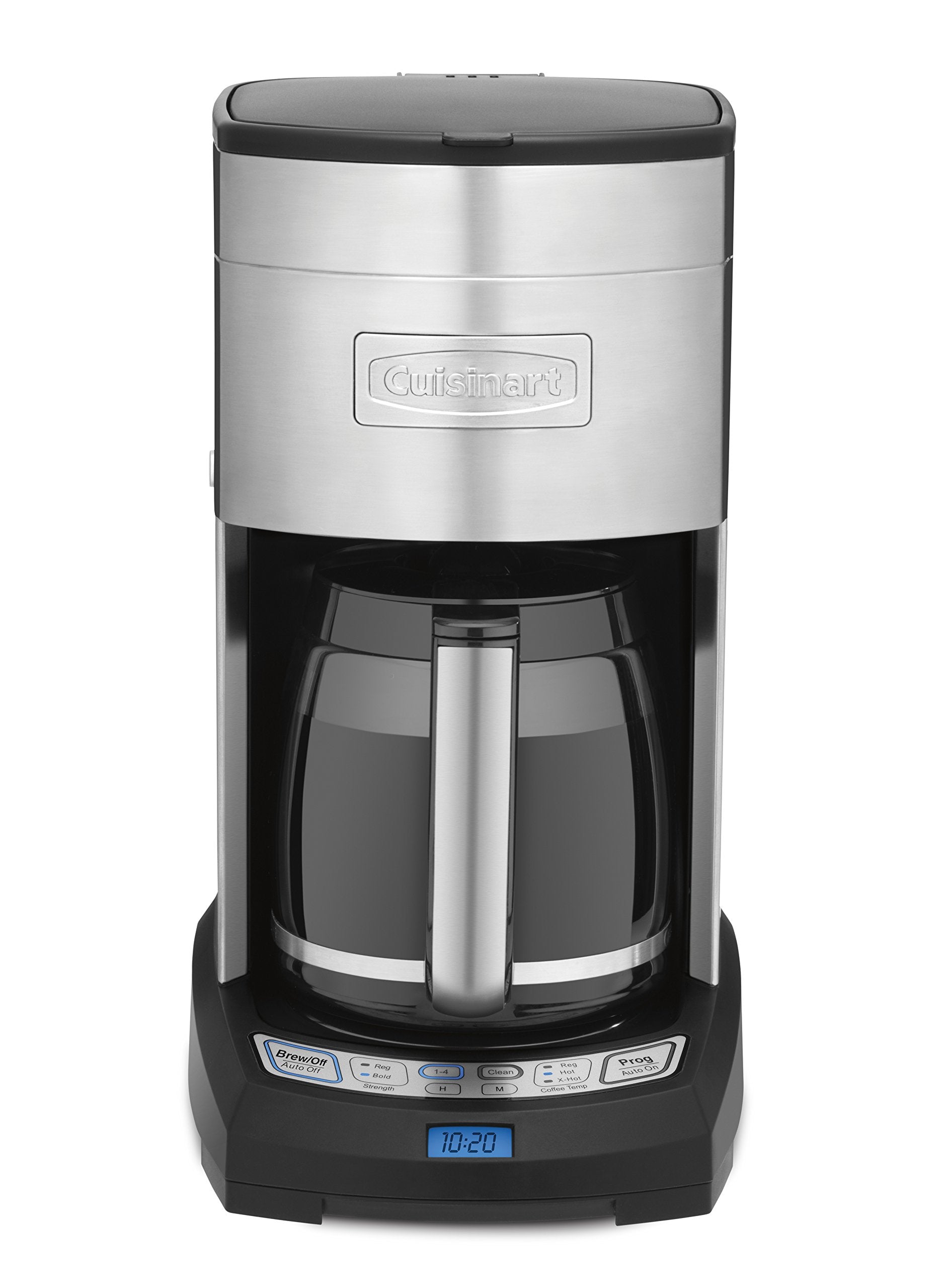 Cuisinart DCC-1200 Brew Central 12 Cup Programmable Coffeemaker, Black/Silver - Like New