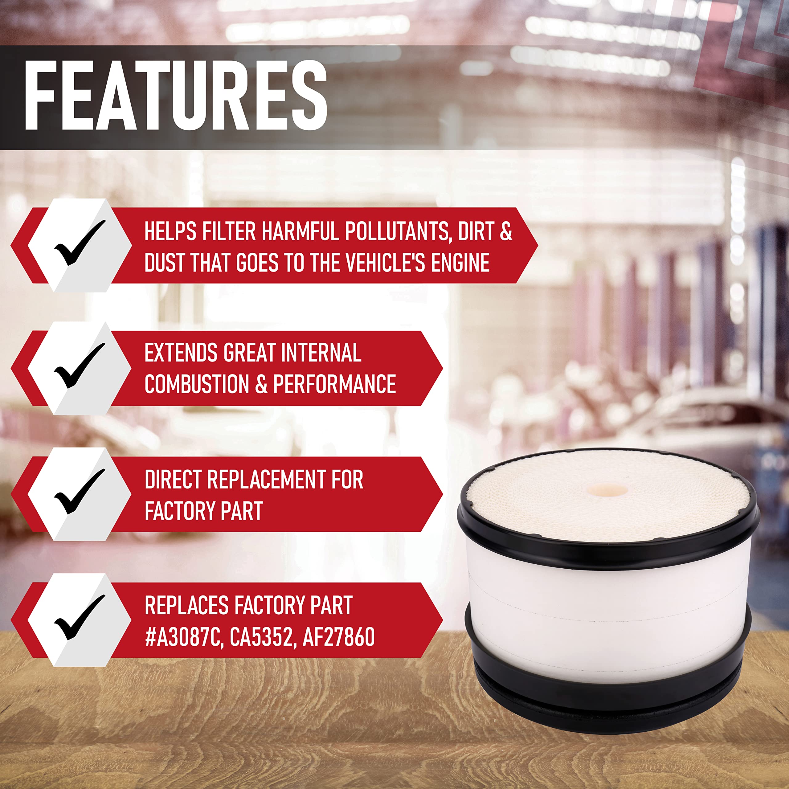 GM Air Filters - P - Very Good