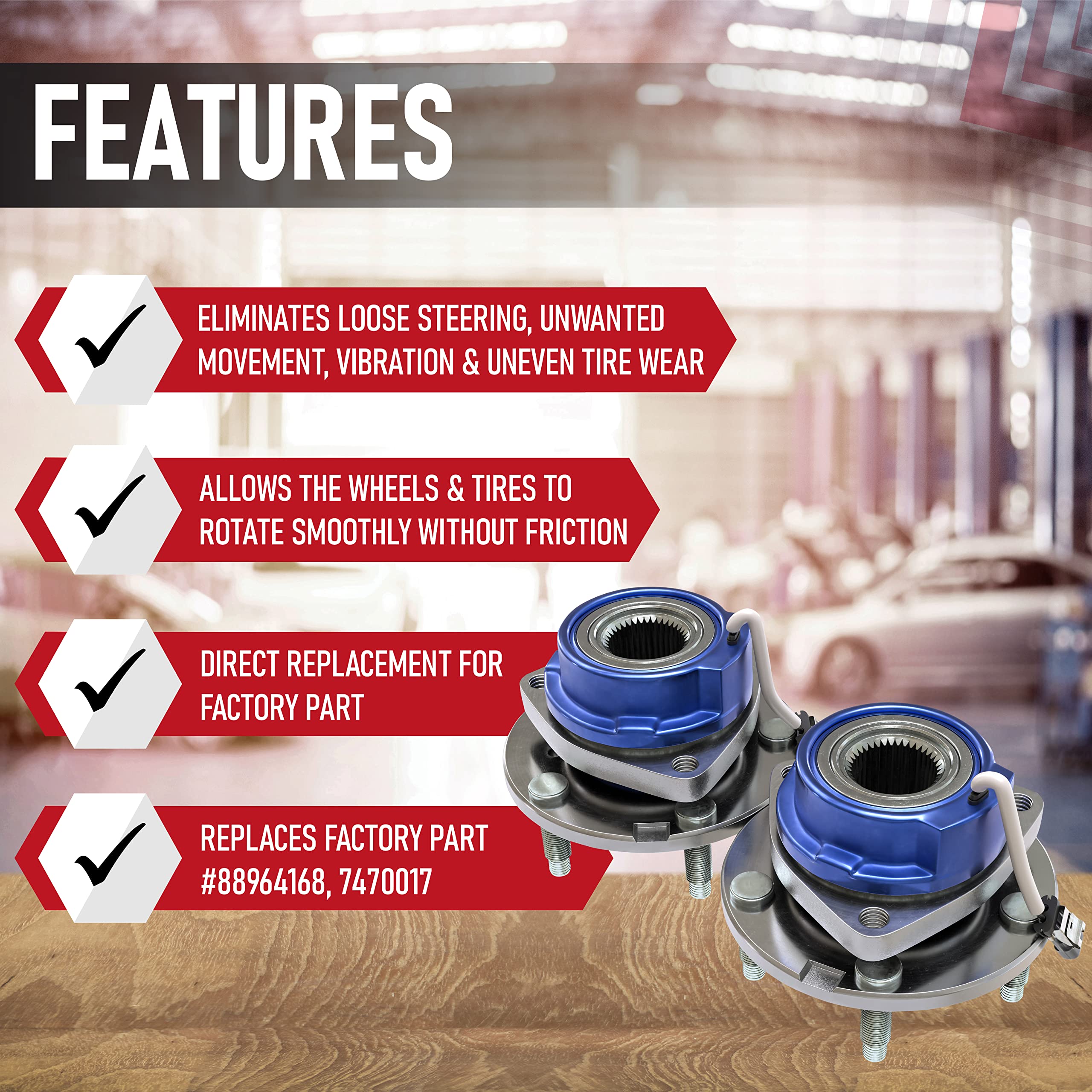 Wheel Bearings for GM - P - Very Good