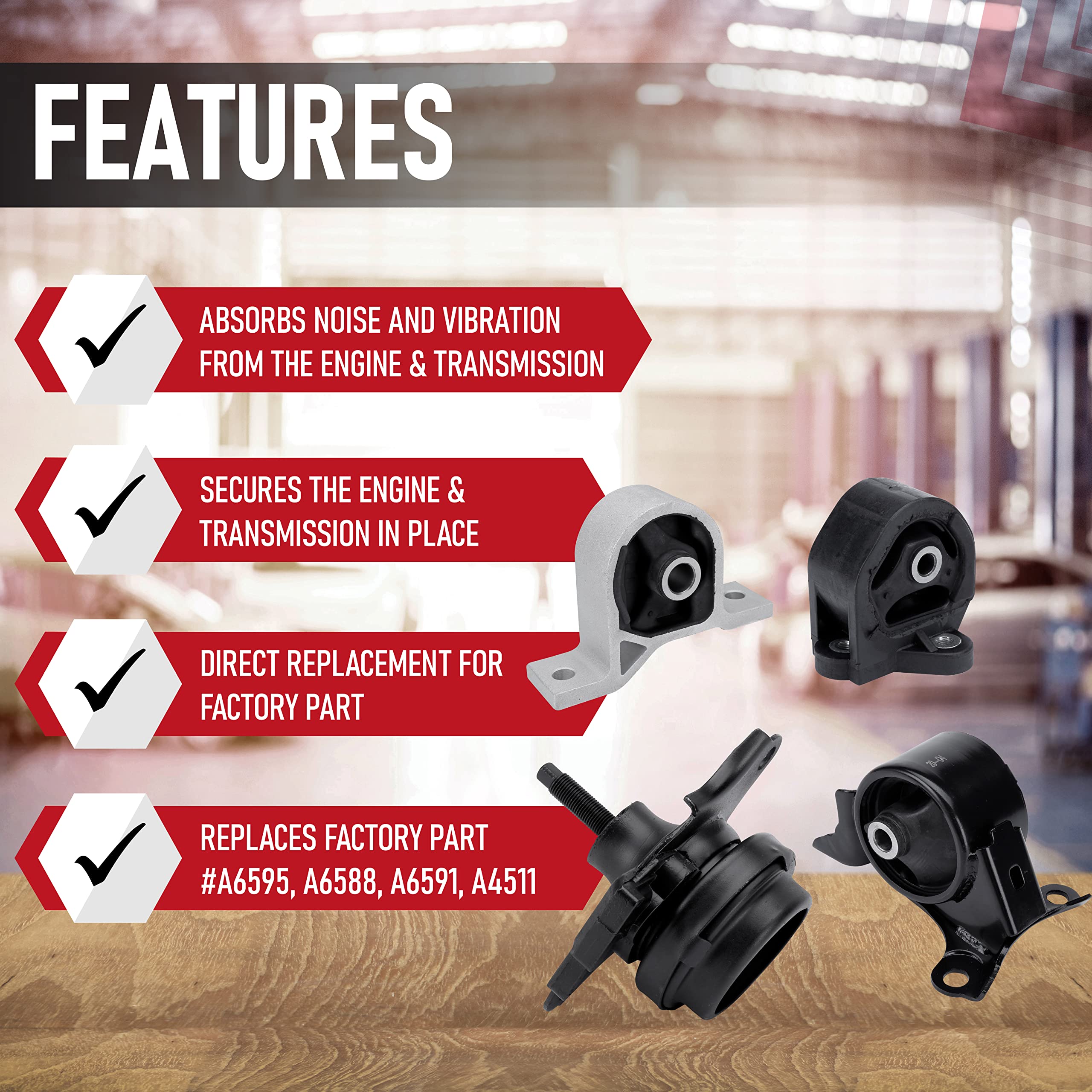 Accord Engine Mounts - Like New