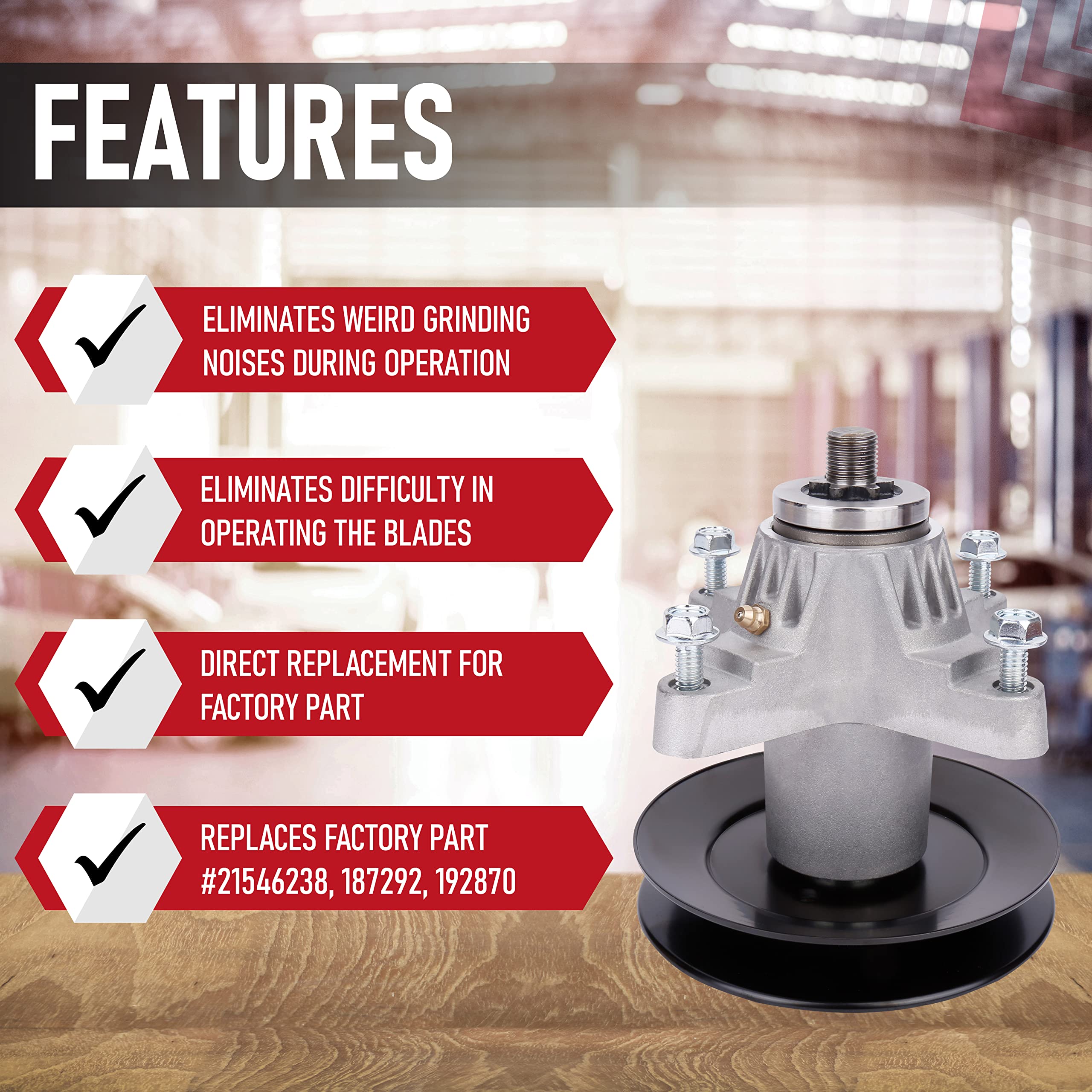 42 Inch Pulley for MTD, Cub Cadet, Troy - Like New