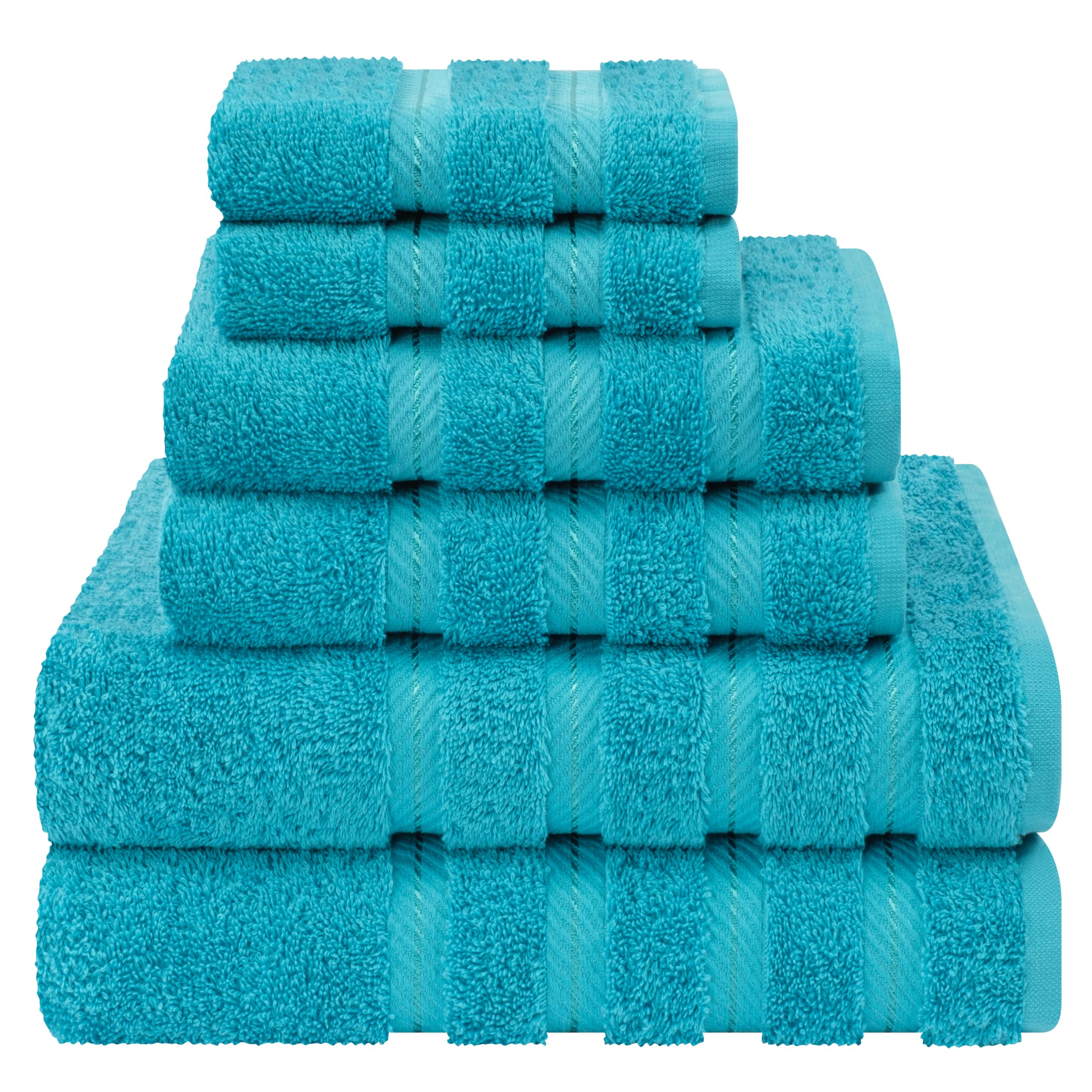 American Soft Linen Bath Towels for Bathroom, 100% Turkish Cotton Large Bath Towel Sets - Like New