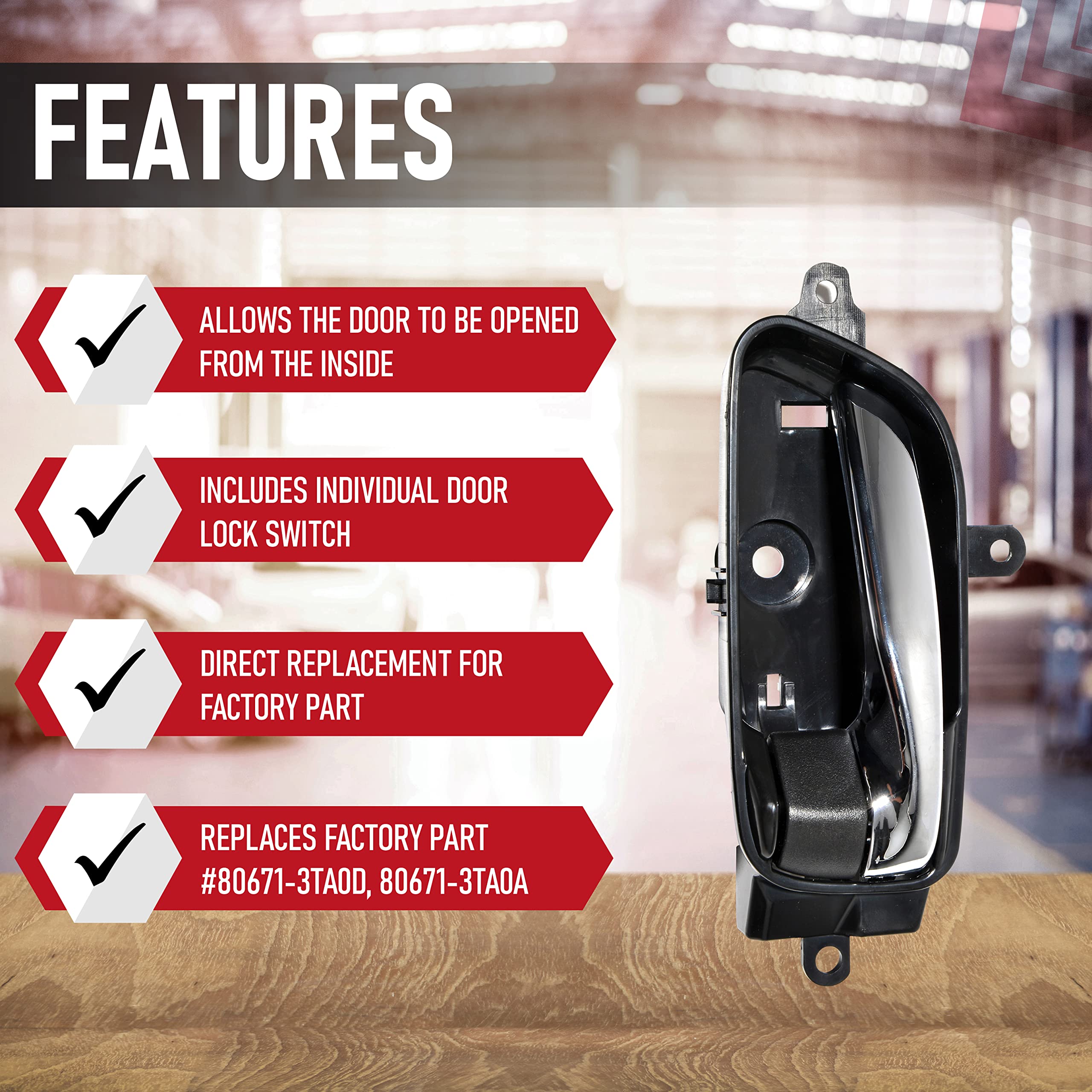 AA Ignition Altima Door Handles - Like New