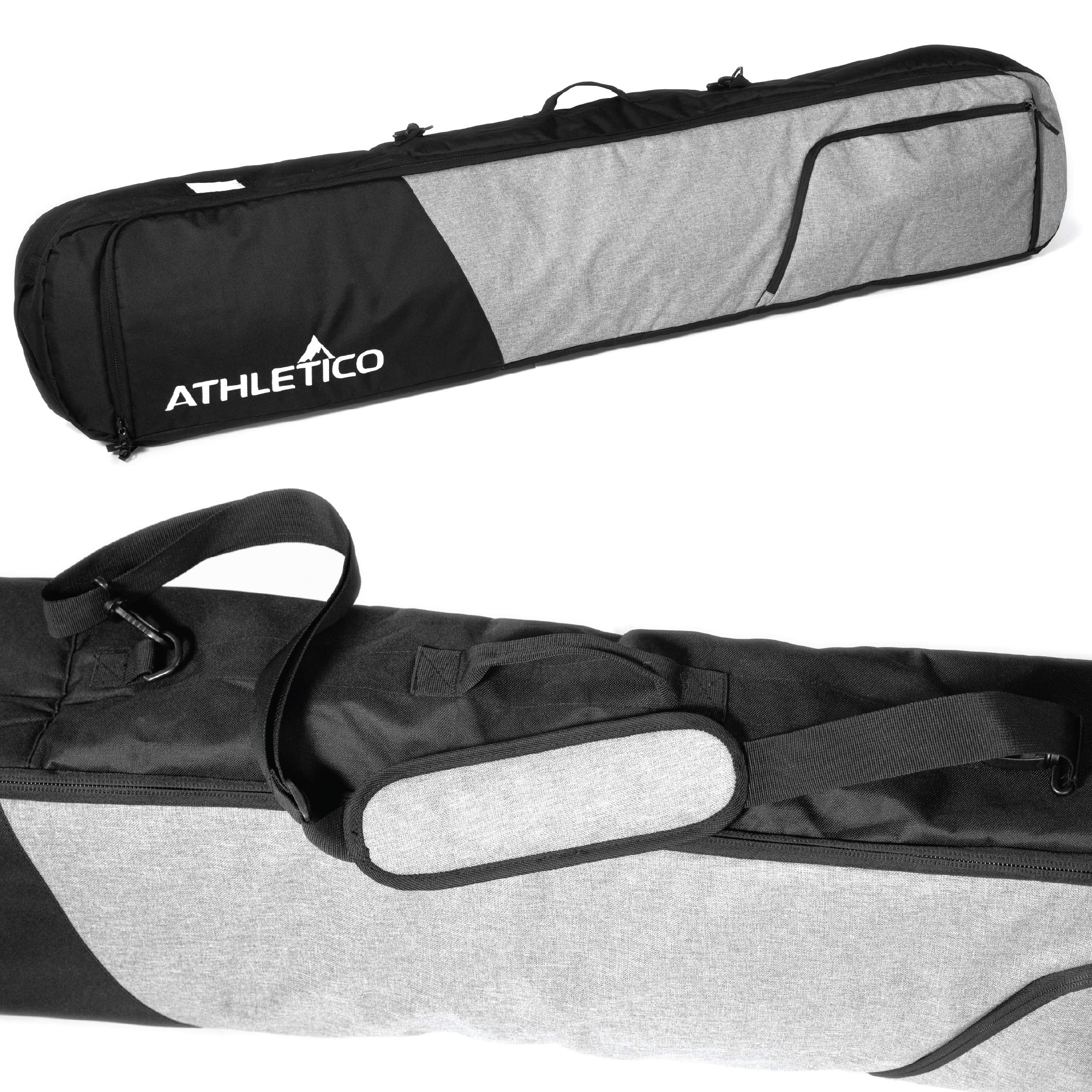 Athletico Peak Padded Snowboard Bag - Travel Bag for Single Snowboard and Snowboard Boots  - Good