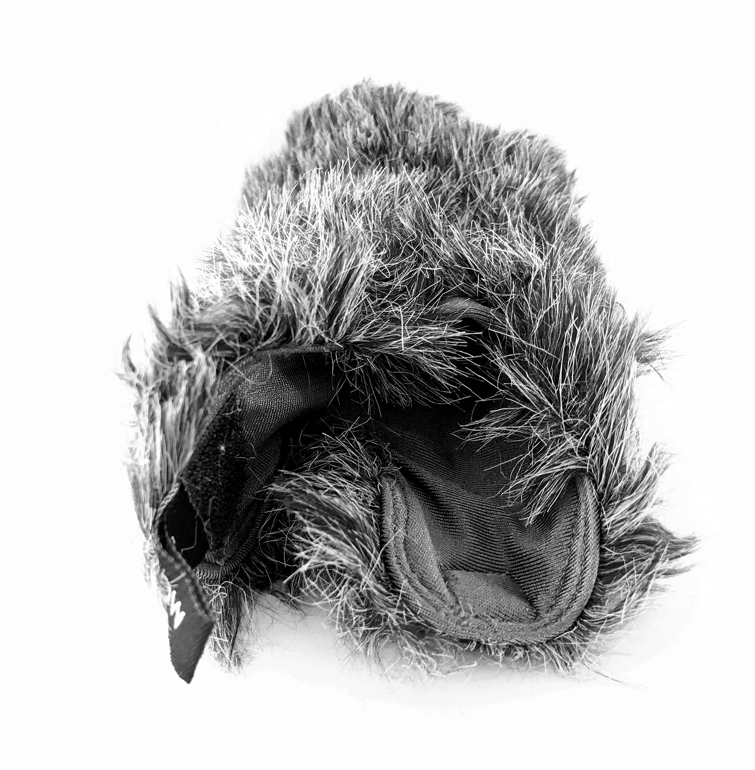 Movo WS-G8 Furry Outdoor Microphone Windscreen Muff Custom Fit for Rode VideoMic Pro (Dark Gray) - Like New