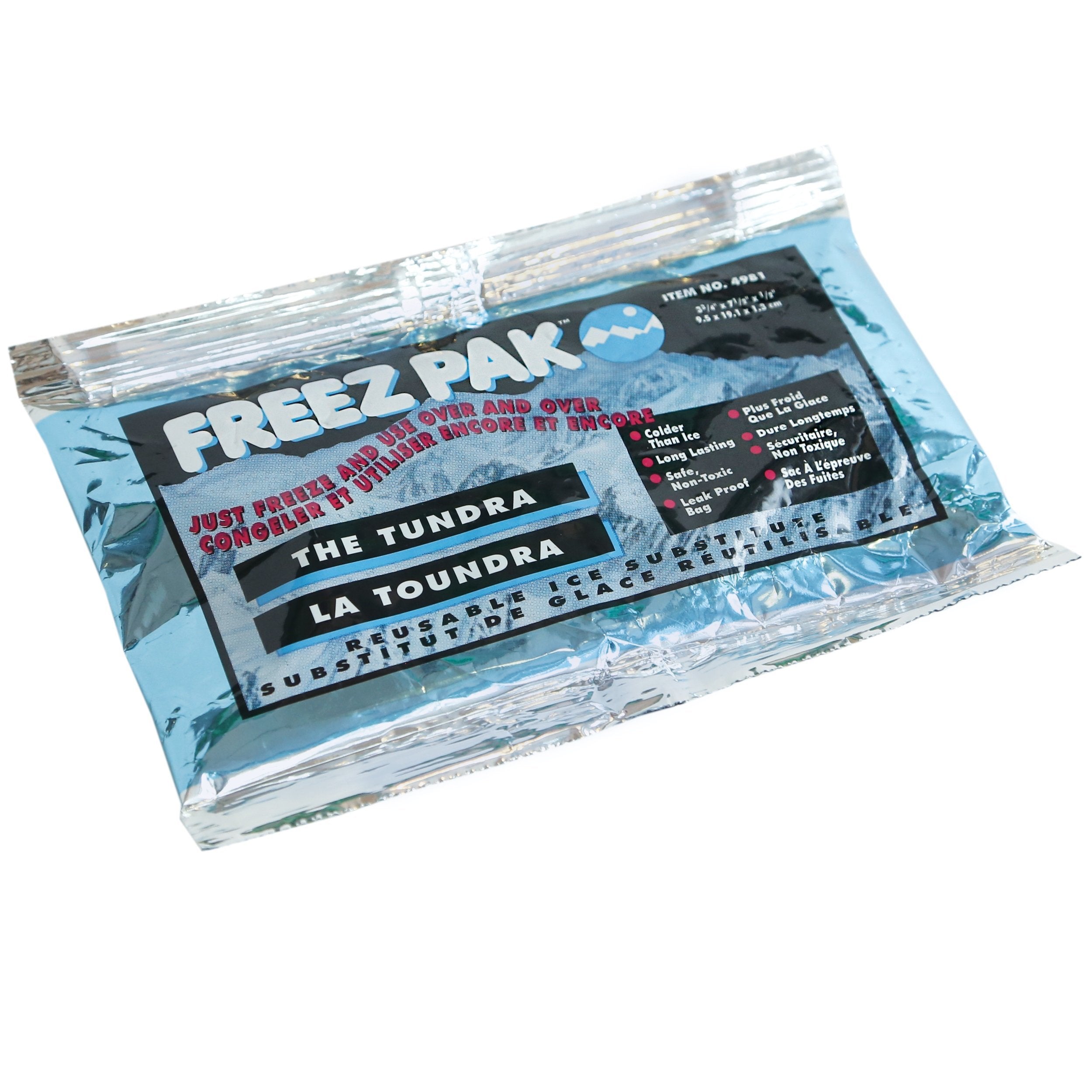 Lifoam 4981 The Tundra Reusable Ice Soft Pack, 8 ounce