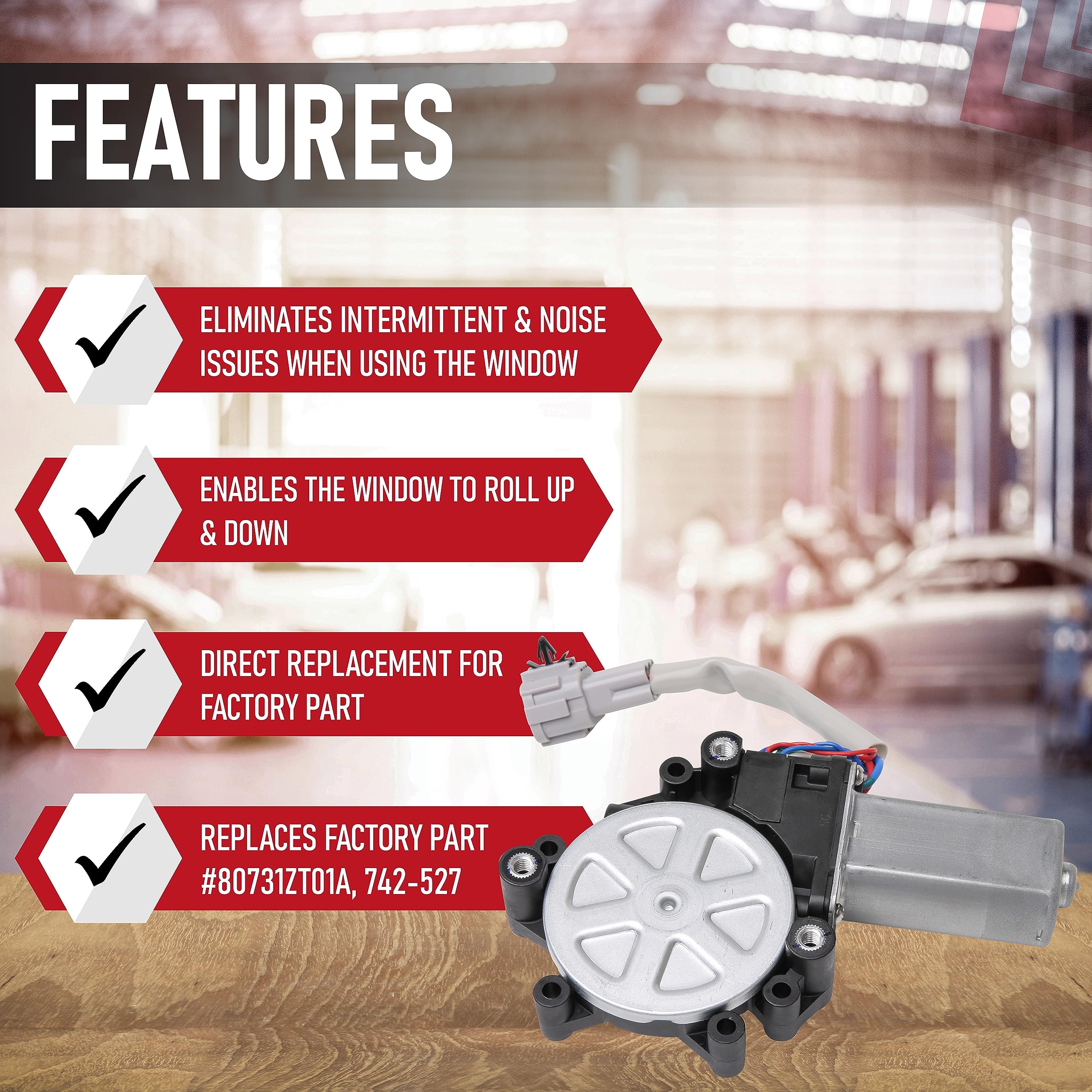 Window Lift Motor - P - Like New