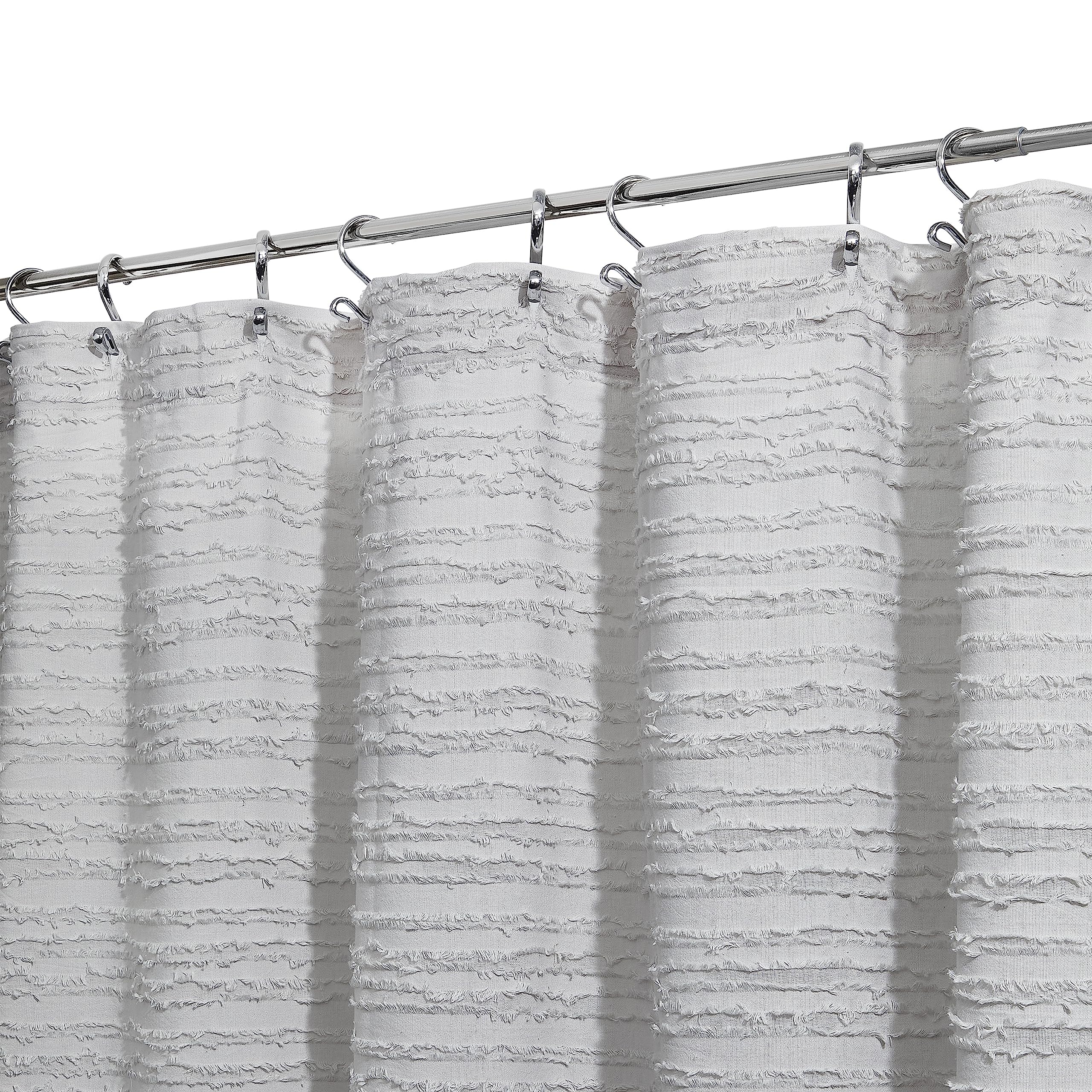 Dwell Studio Shower Curtain - 72" x 72" - Stylish Fabric Curtain for Bathroom Decor - Modern Design with Durable Construction - Ideal for Home or Hotel Use - Like New