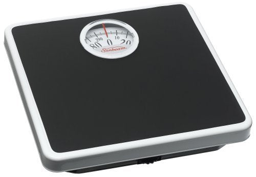 Sunbeam Easy Read Dial Scale - Black Mat - Free Shipping & Returns