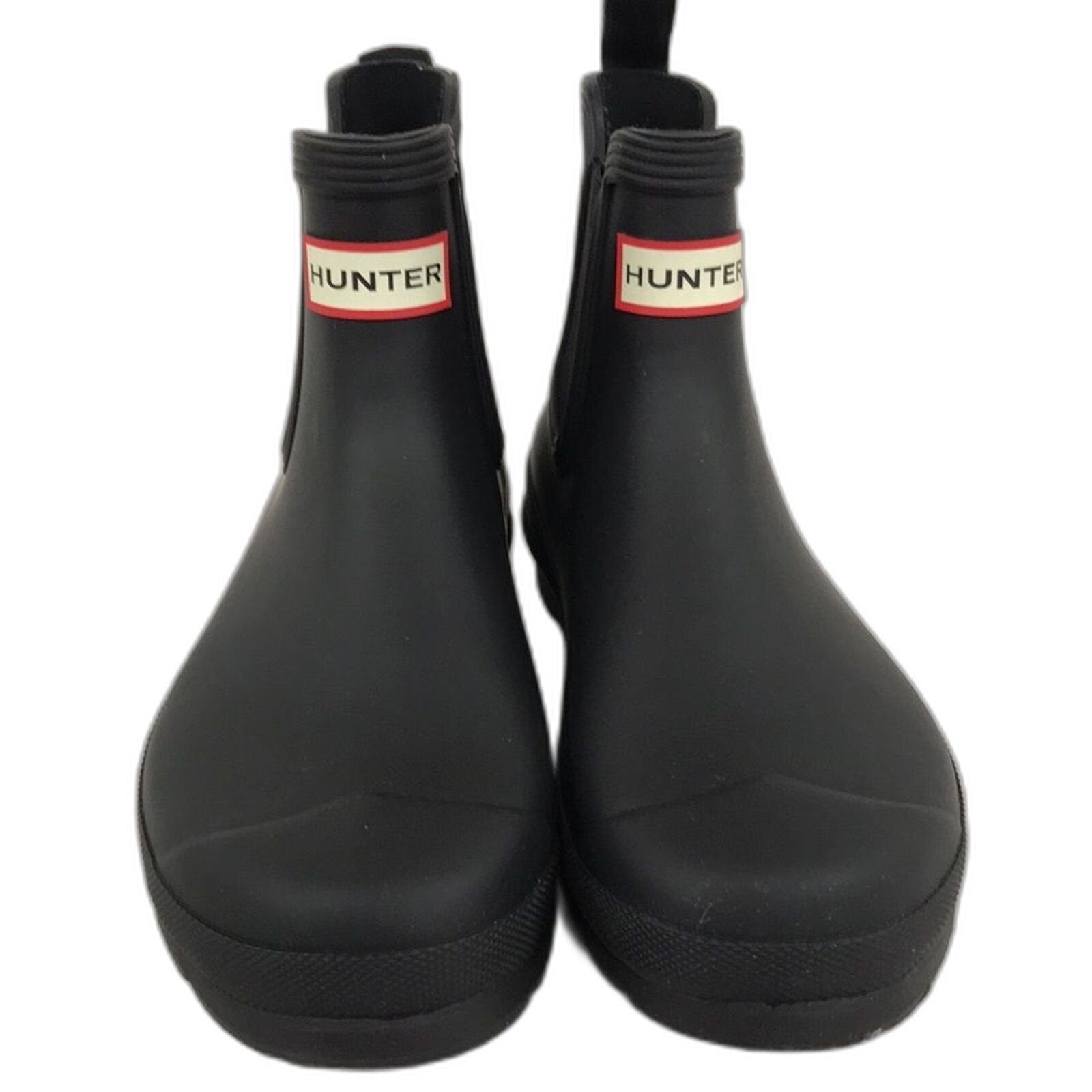 Hunter Footwear Womens Original Chelsea Rain Boot Black 8 US