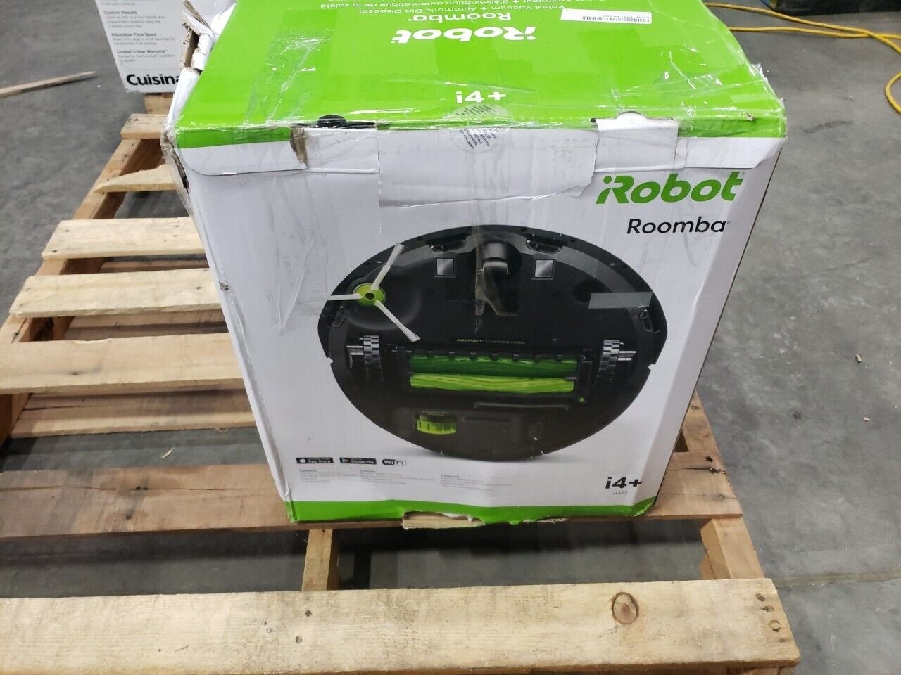 iRobot Roomba i4+ Robot Vacuum Cleaner with Automatic Dirt Disposal