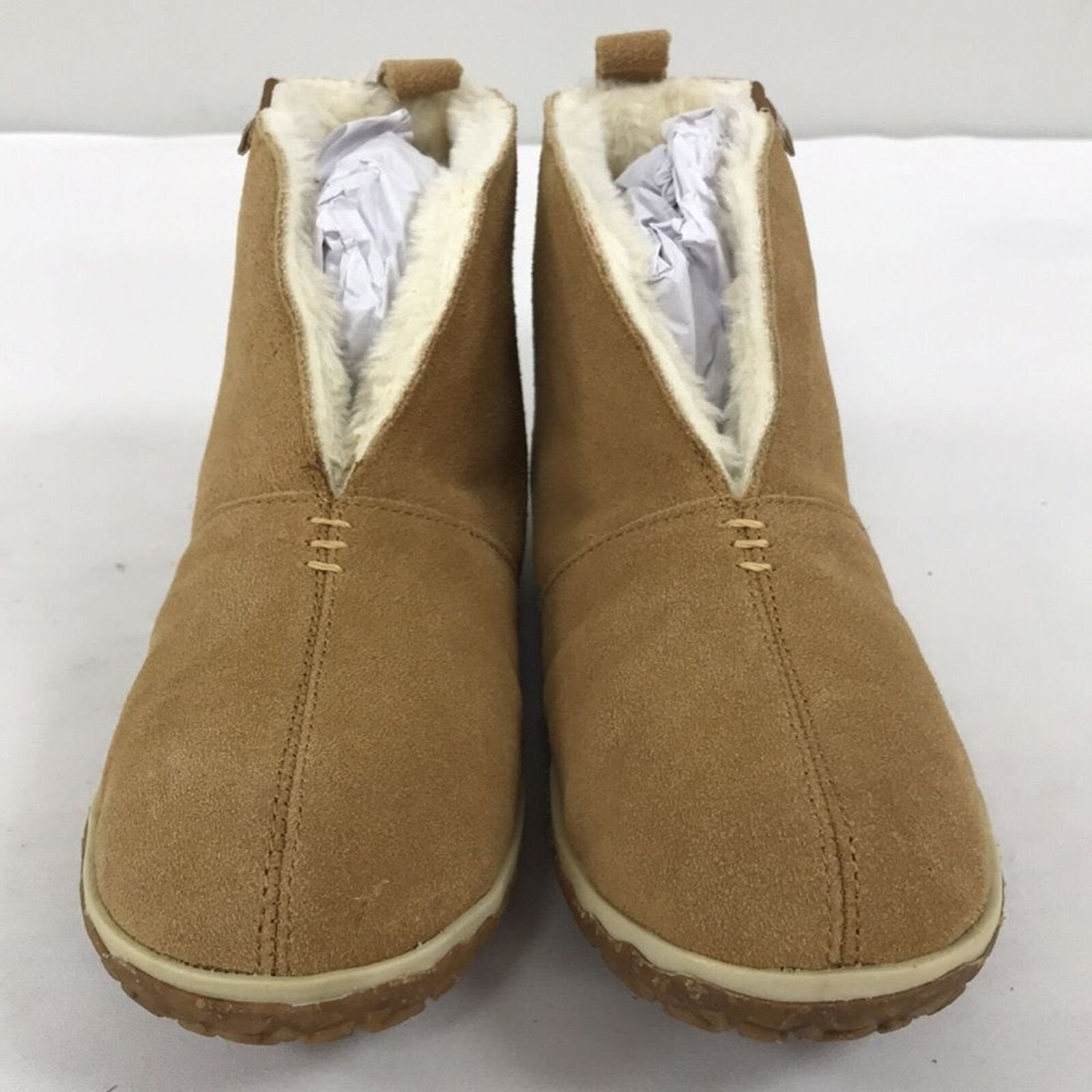 Minnetonka Womens Tucson Boots Cinnamon Size 8 US
