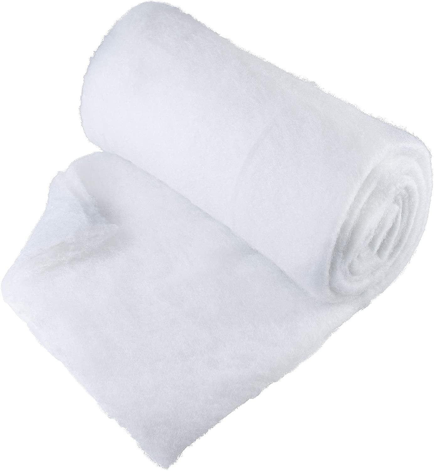 PREXTEX 3 Pack Christmas Snow Blanket Roll (80 x 240cm) for Christmas Decorations, Village Displays, Under The Christmas Tree - Thick White Soft Fluffy Fake Snow Cover for Holiday and Winter Displays