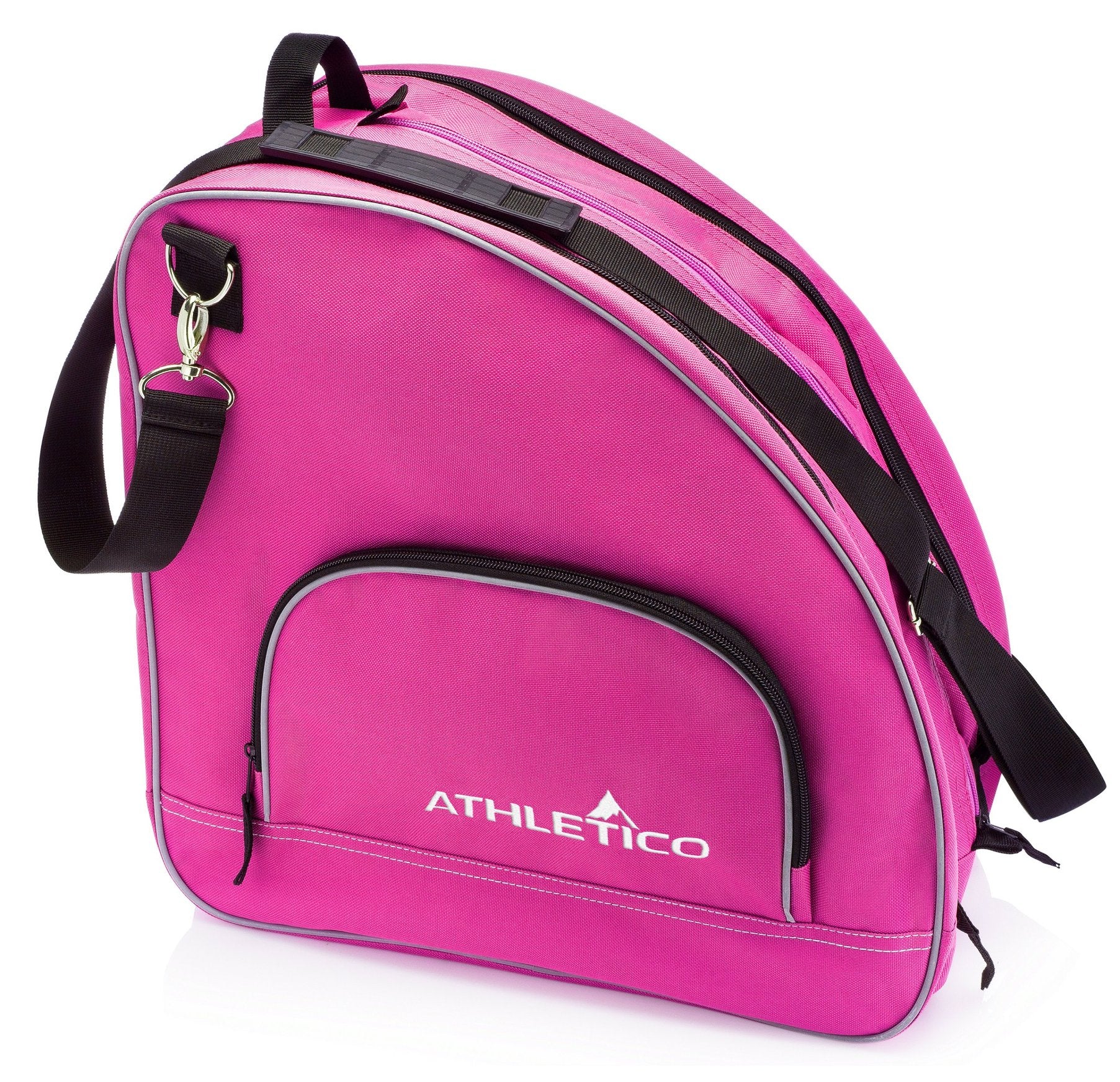 Athletico Ice & Inline Skate Bag - Premium Bag to Carry Ice Skates, Roller Skates, Inline Skates for Both Kids and Adults (Pink)