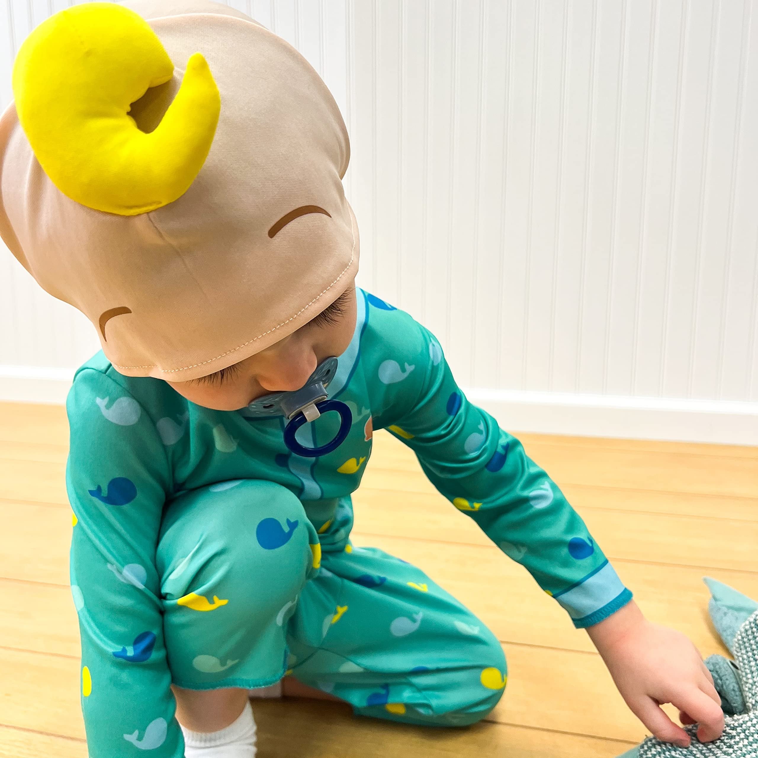 Disguise Cocomelon JJ Costume, Official Cocomelon Costume Pajama Outfit, Toddler Size